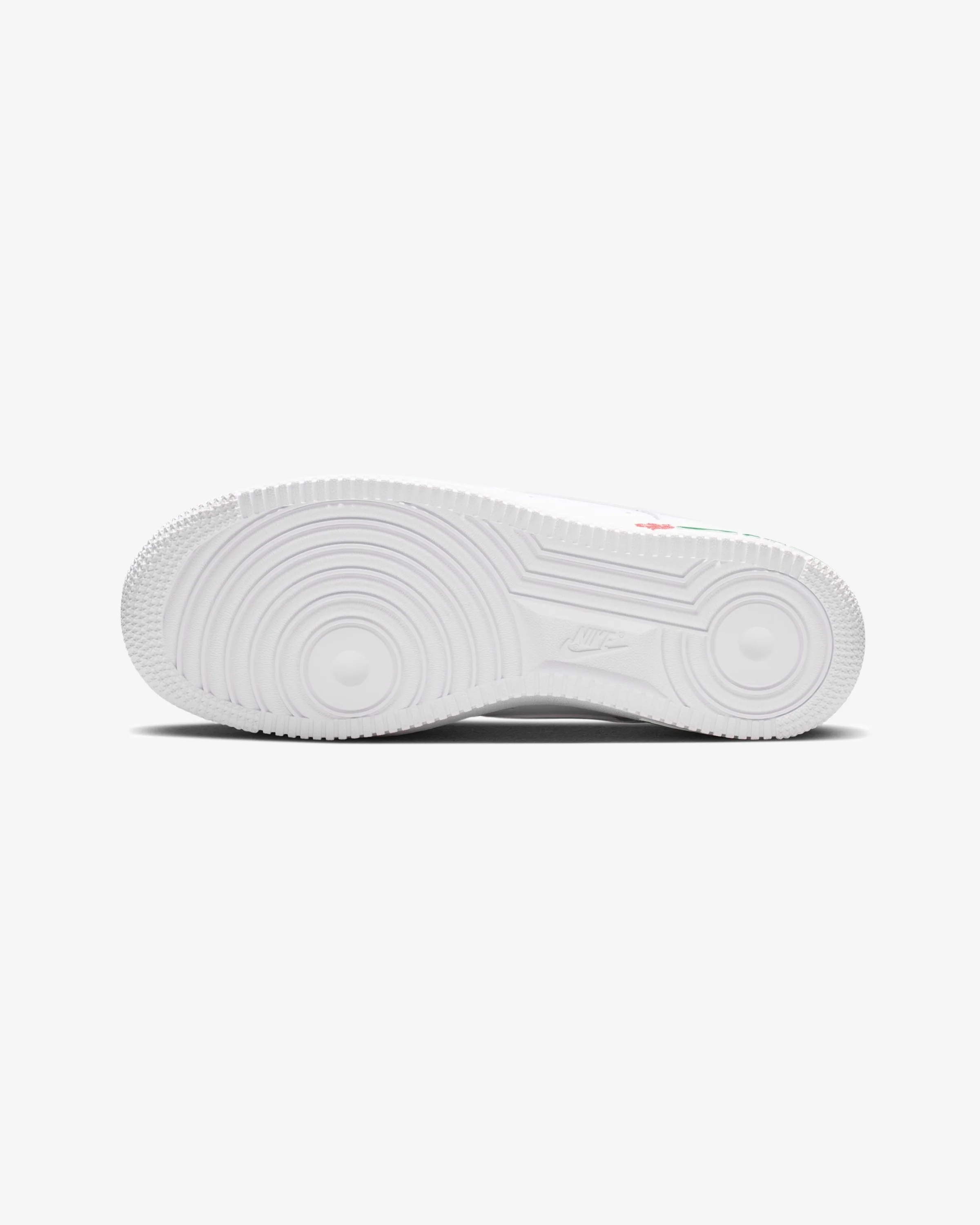 NIKE WMNS AIR FORCE 1 '07 SE - WHITE/ SPORT RED/ PINE GREEN