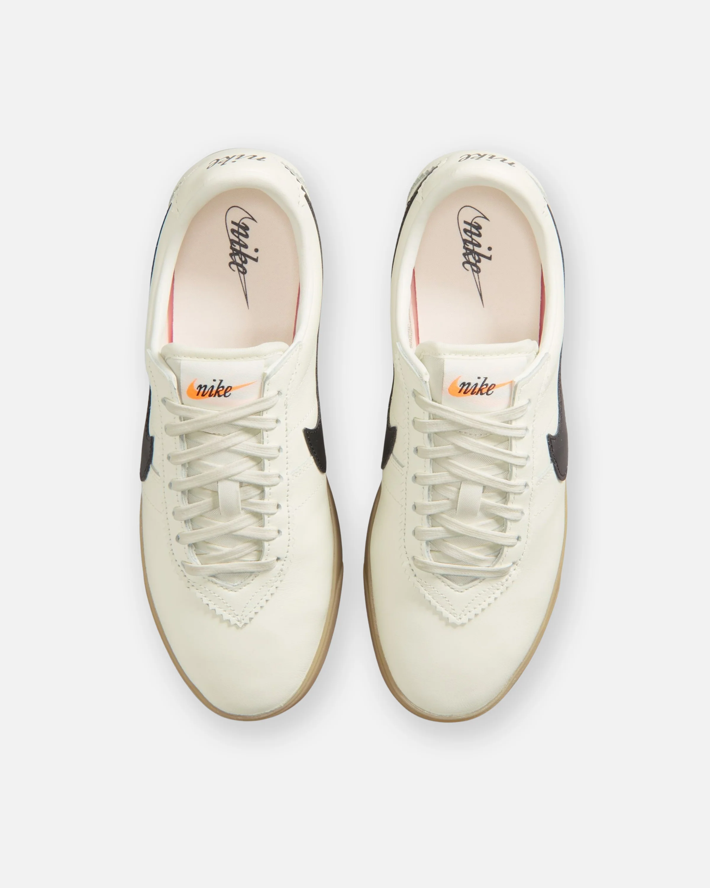 NIKE WMNS ASTROGRABBER LEATHER - SAIL/ BLACK/ GUM LIGHT BROWN