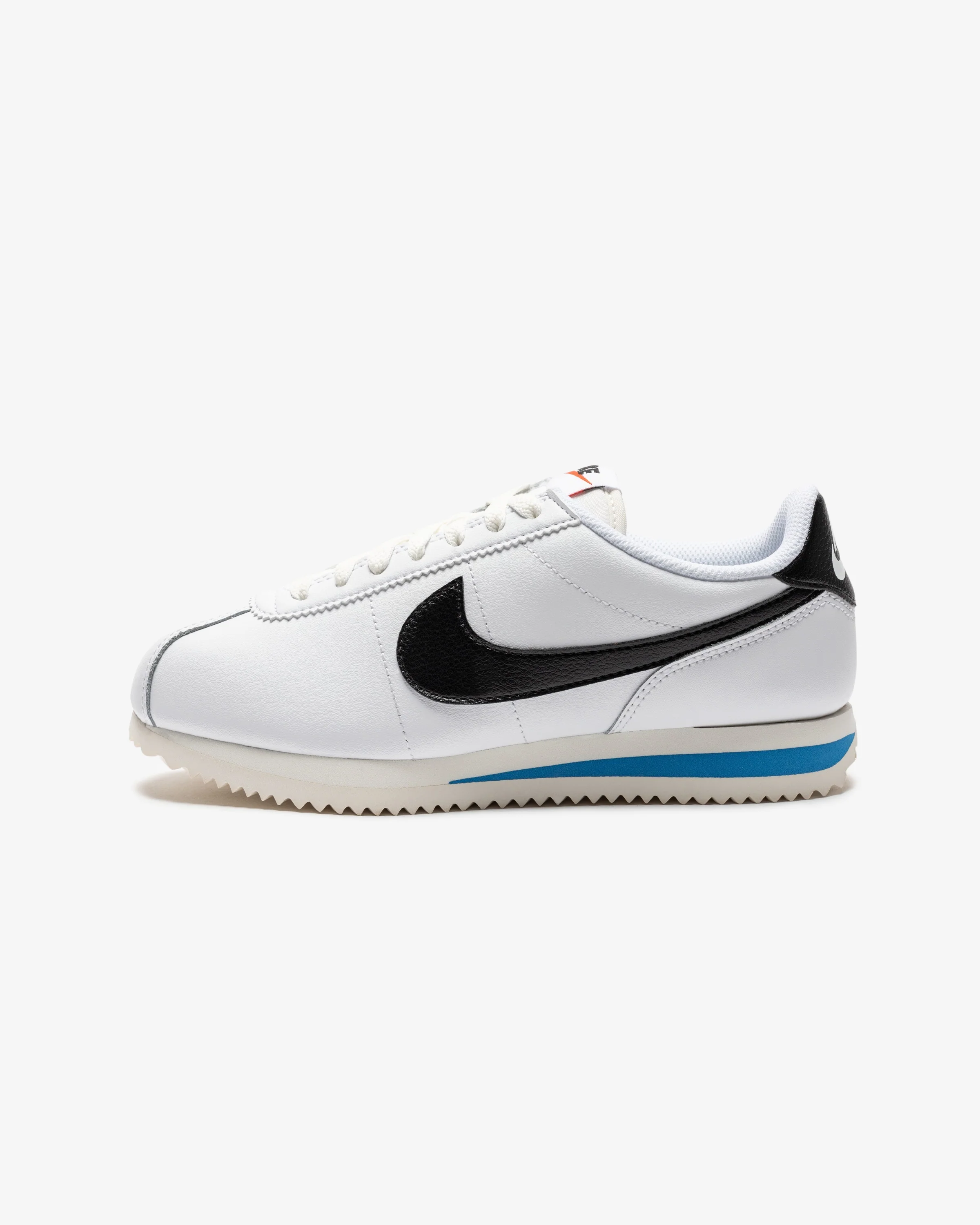 NIKE WOMEN'S CORTEZ - WHITE/ BLACK/ LTPHOTOBLUE