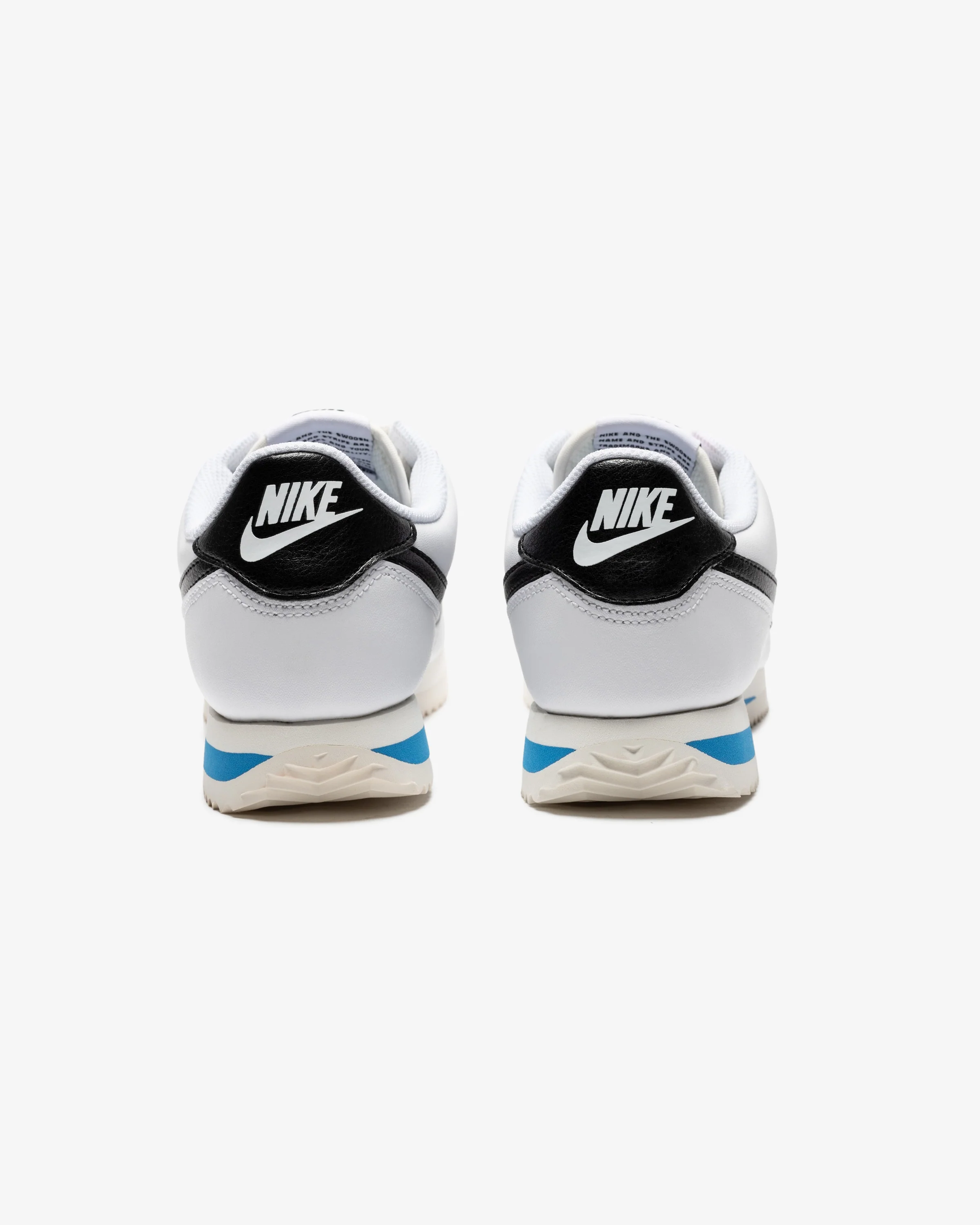 NIKE WOMEN'S CORTEZ - WHITE/ BLACK/ LTPHOTOBLUE