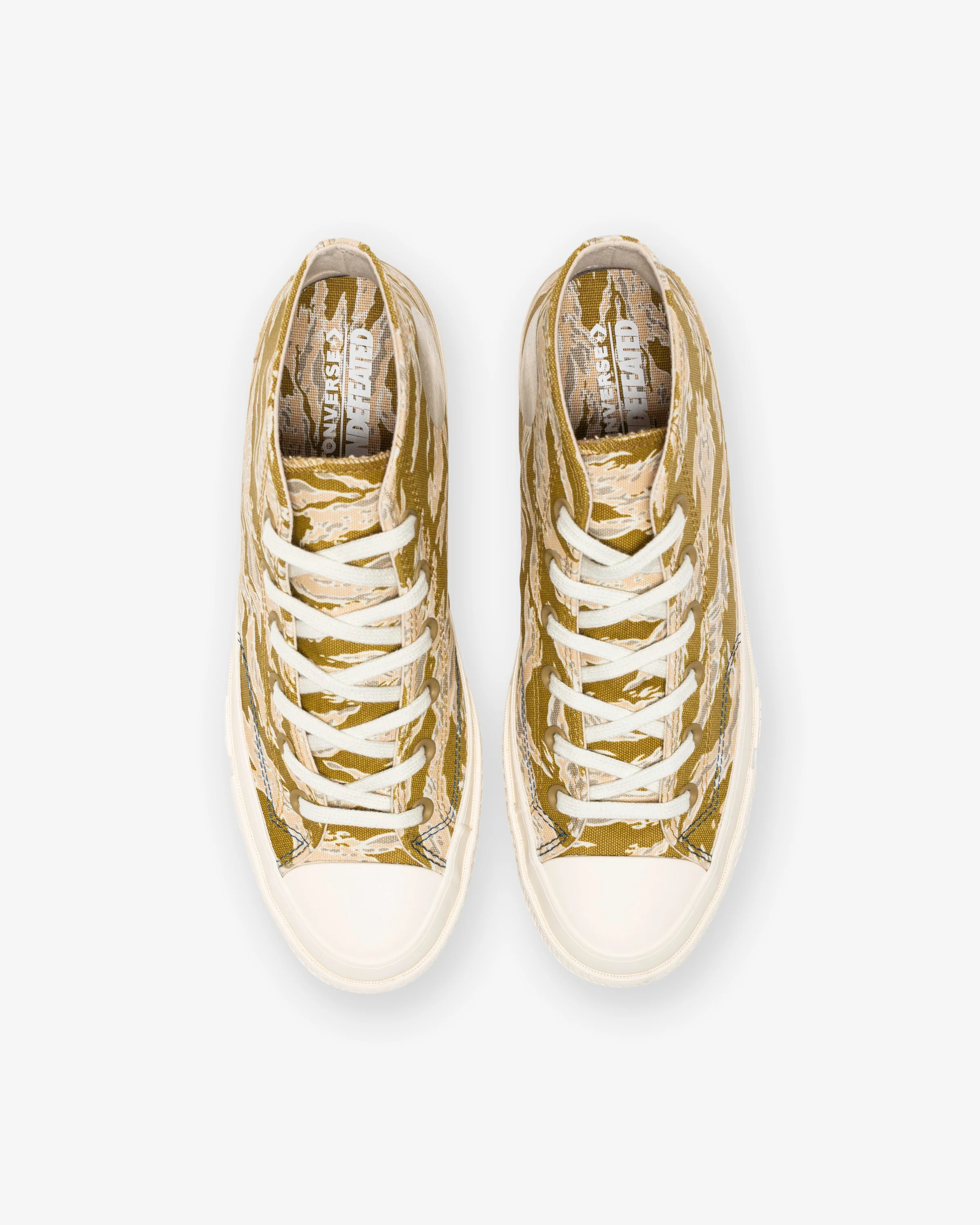 CONVERSE X UNDEFEATED CHUCK 70 MID - AMBERGREEN/ SEMOLINA/ EGRET