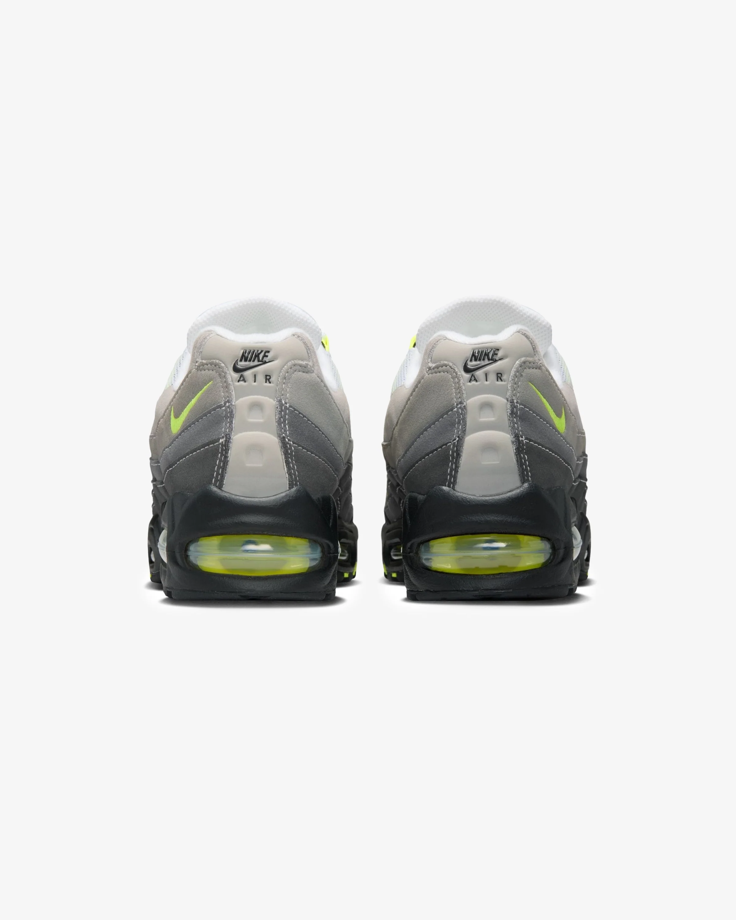 NIKE WMNS AIR MAX 95 "BIG BUBBLE" - BLACK/ NEON YELLOW