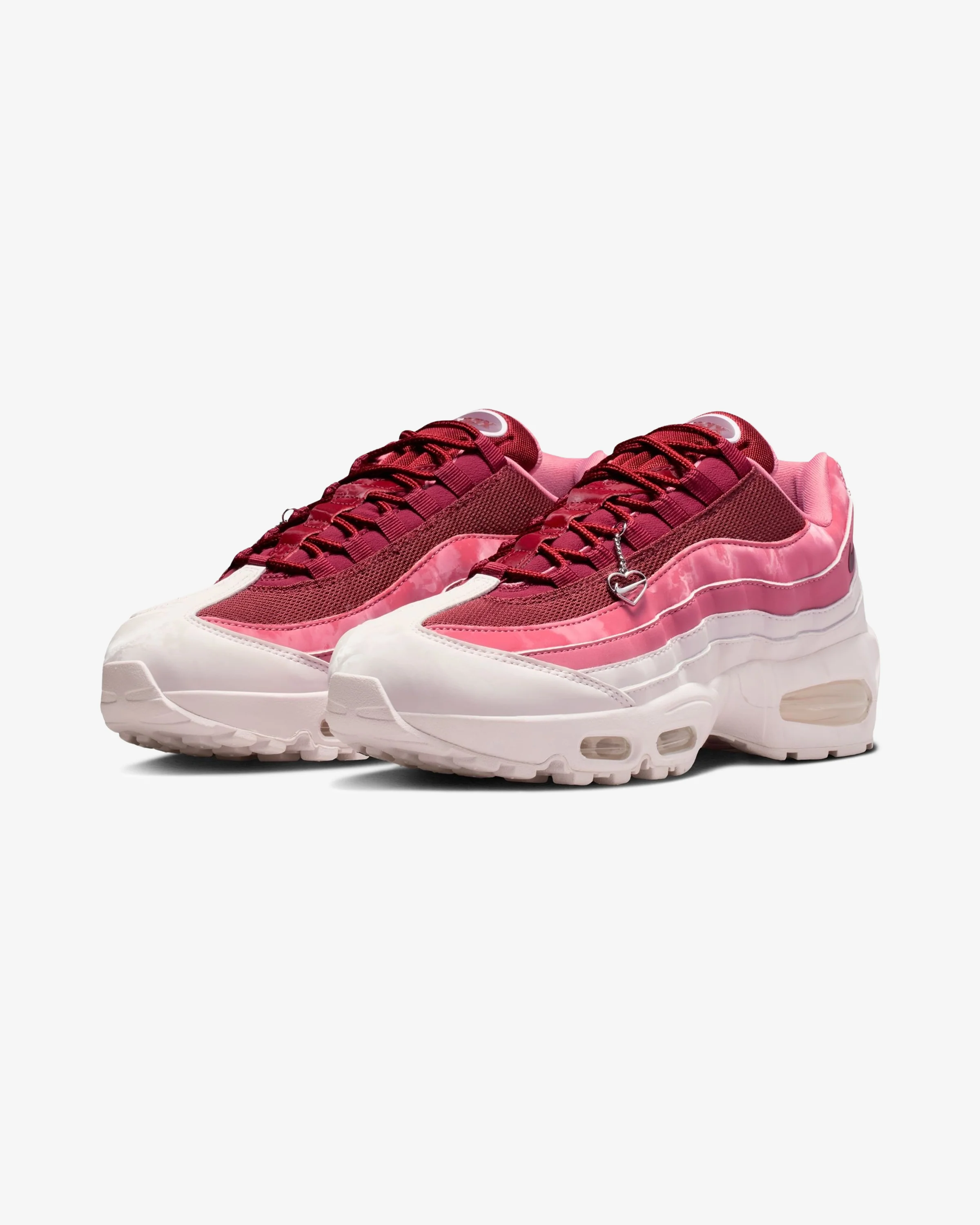 NIKE WMNS AIR MAX 95 BIG BUBBLE - TEAMRED/ PEARLPINK