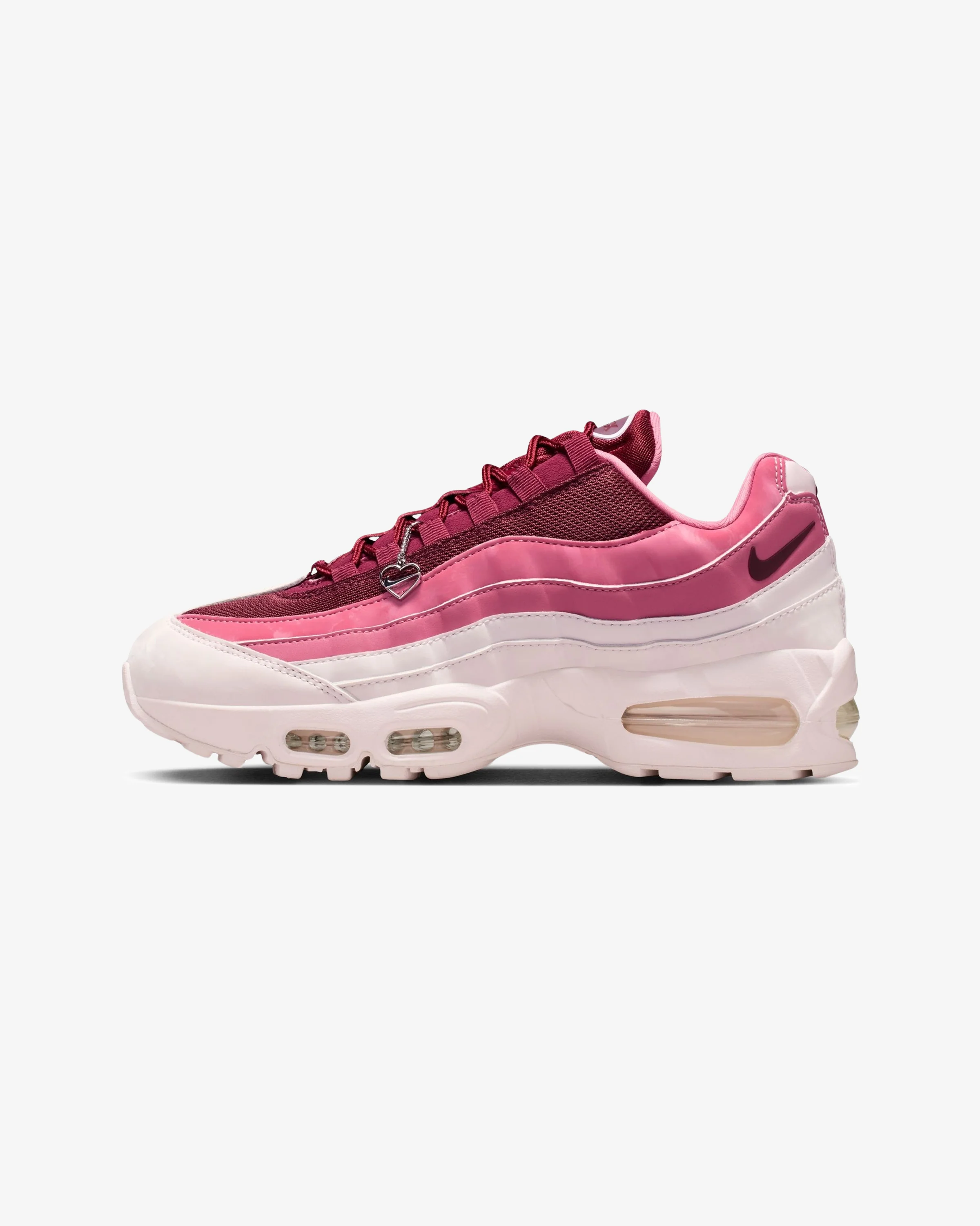 NIKE WMNS AIR MAX 95 BIG BUBBLE - TEAMRED/ PEARLPINK