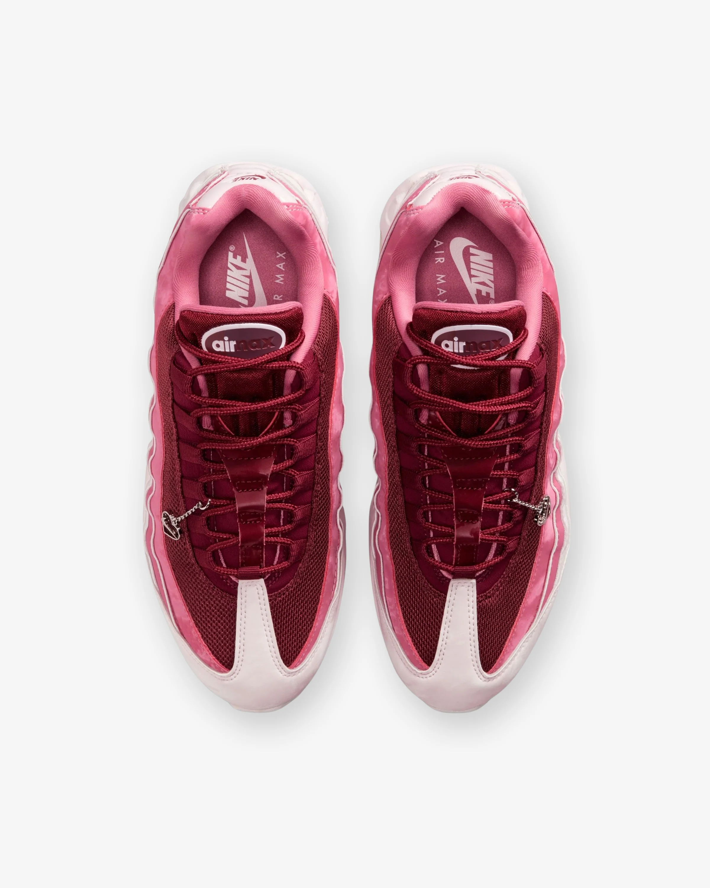 NIKE WMNS AIR MAX 95 BIG BUBBLE - TEAMRED/ PEARLPINK