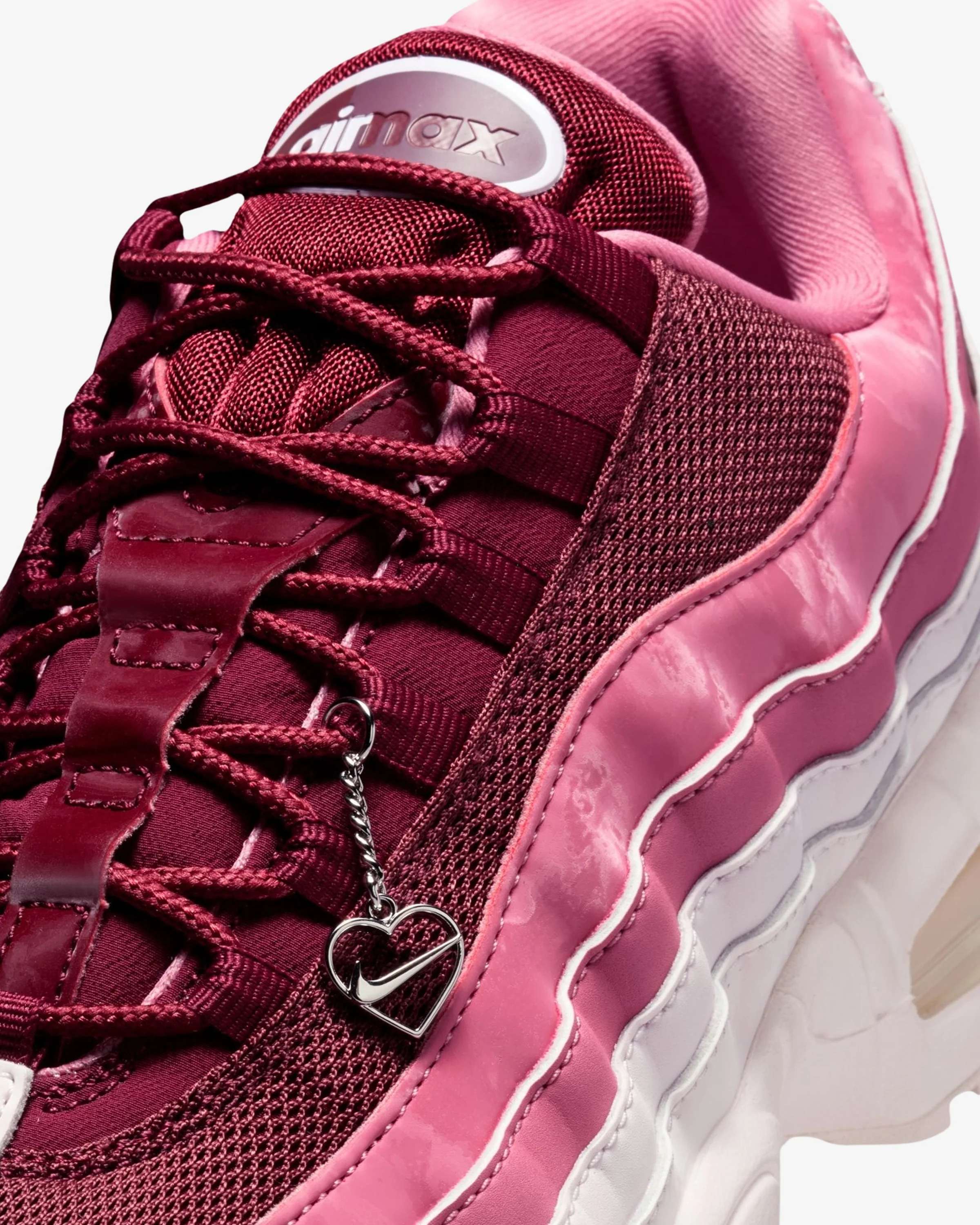 NIKE WMNS AIR MAX 95 BIG BUBBLE - TEAMRED/ PEARLPINK