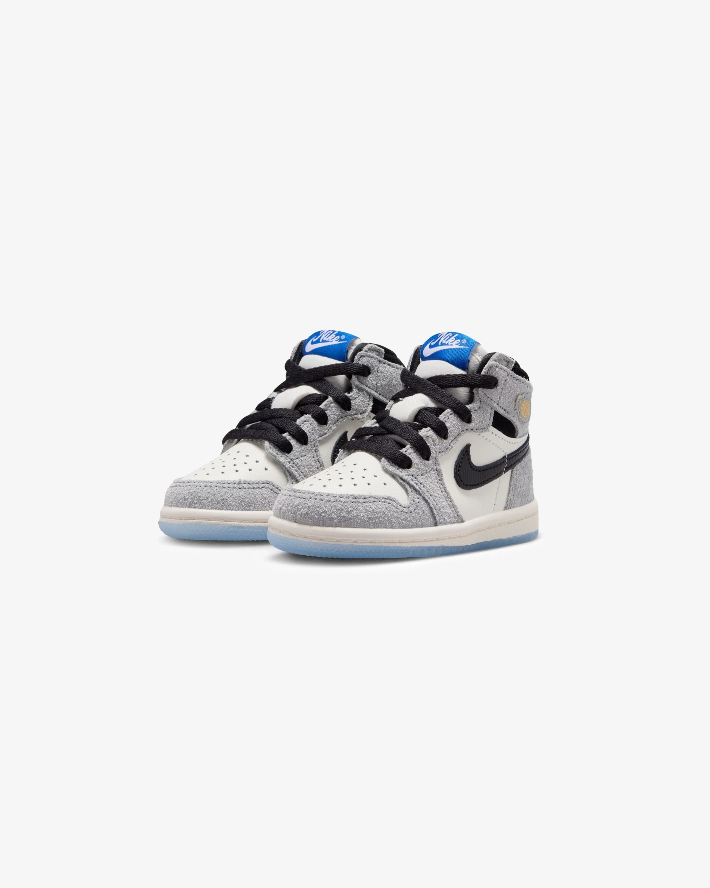 JORDAN TD  AJ 1 RETRO HIGH OG - COOL GREY/ BLACK/ SAIL