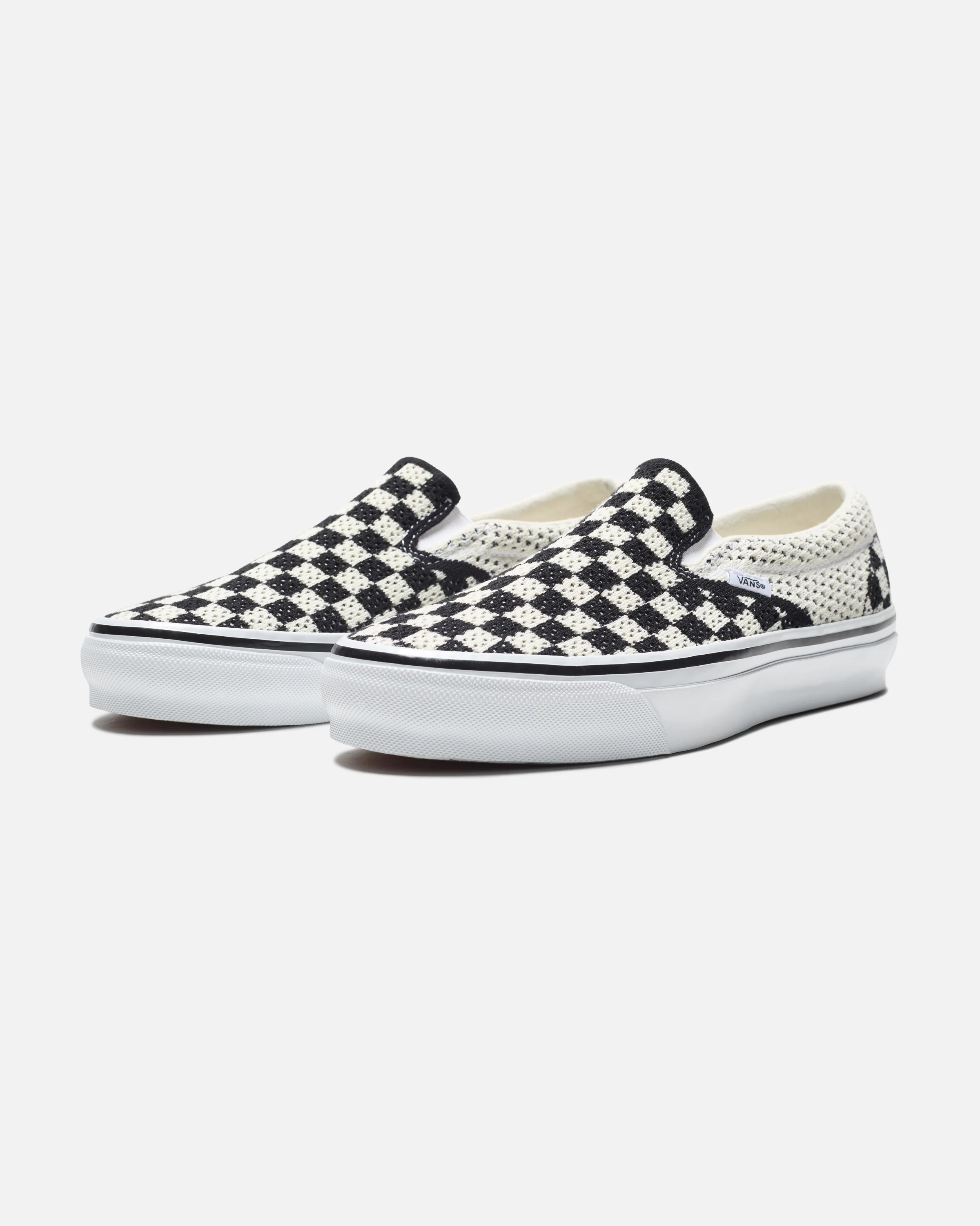 VANS PREMIUM CLASSIC SLIP-ON 98 EK - CHECKERBOARD BLACK