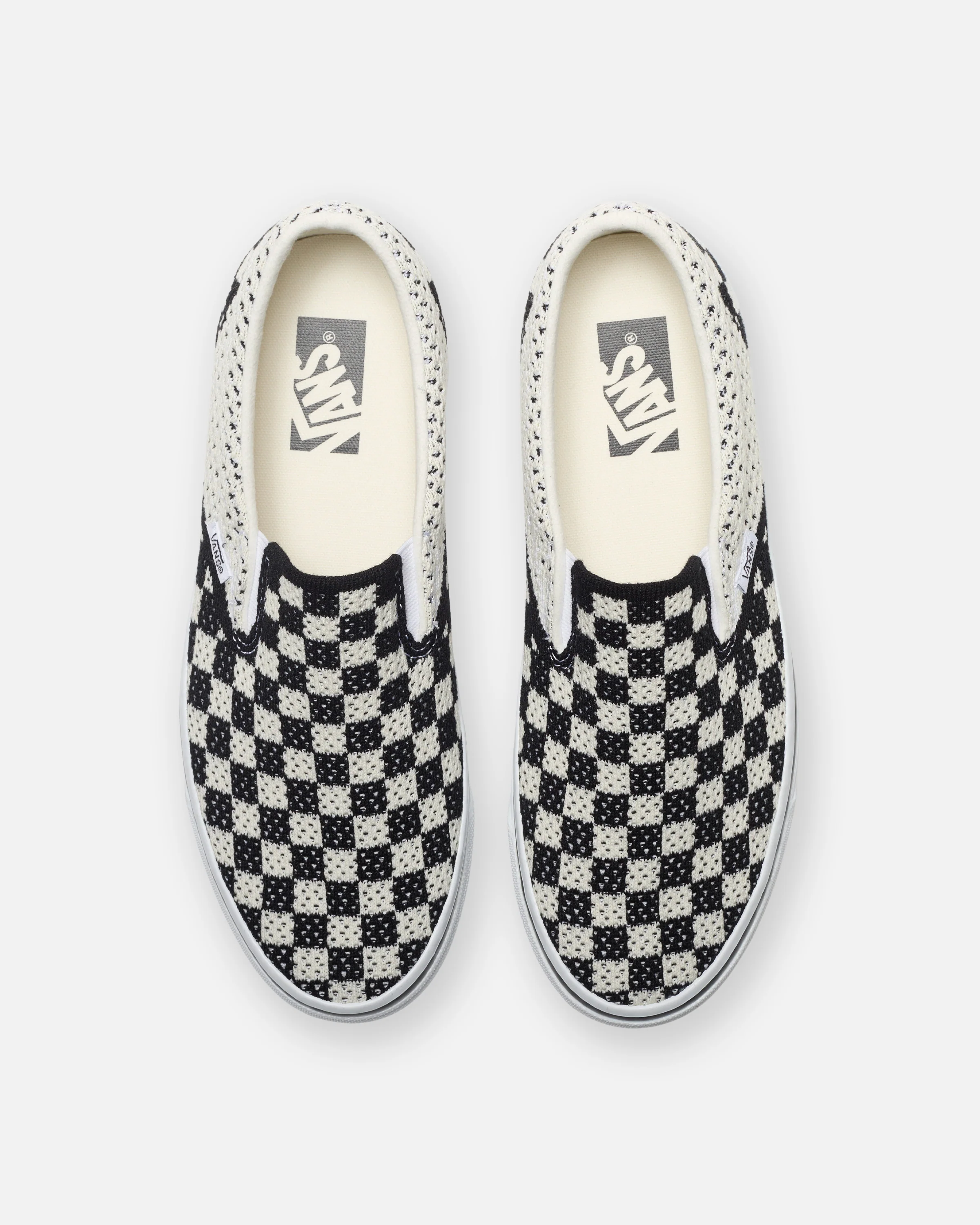 VANS PREMIUM CLASSIC SLIP-ON 98 EK - CHECKERBOARD BLACK