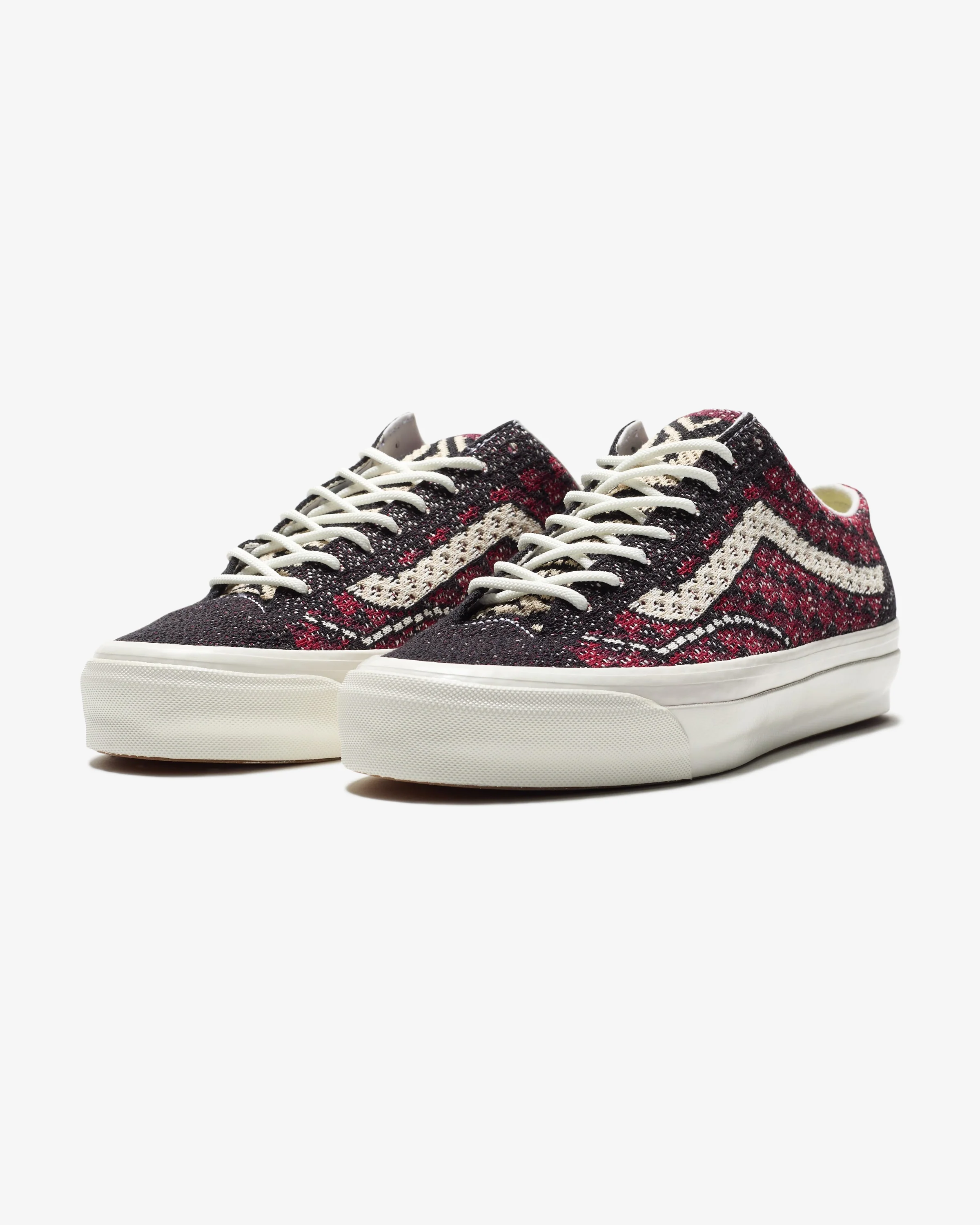 VANS PREMUIM OLD SKOOL 36 EK - CHECK/ BORDEAUX