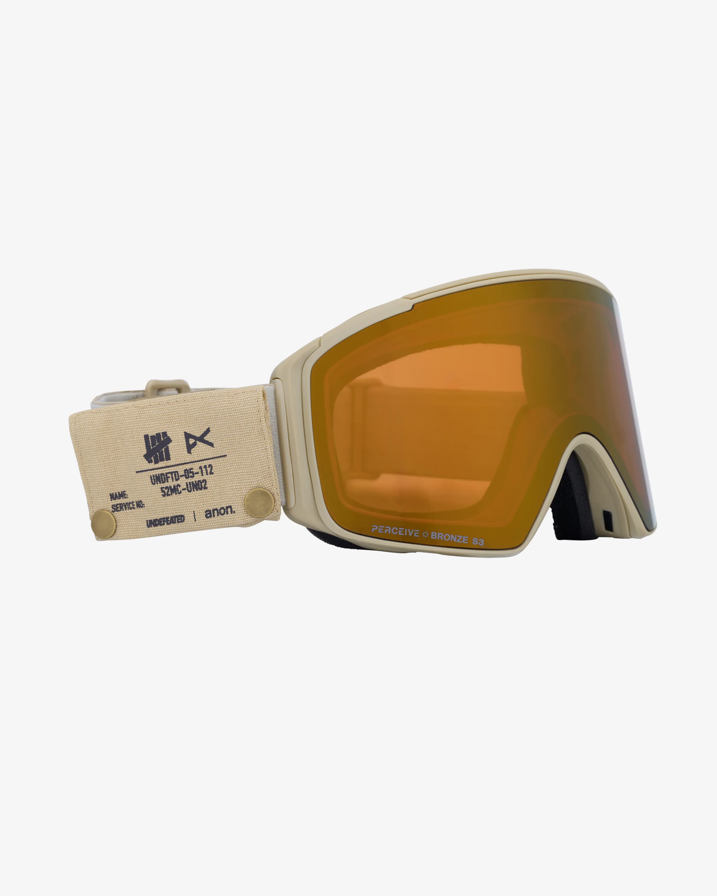 UNDEFEATED X BURTON M4 GOGGLES - TAN