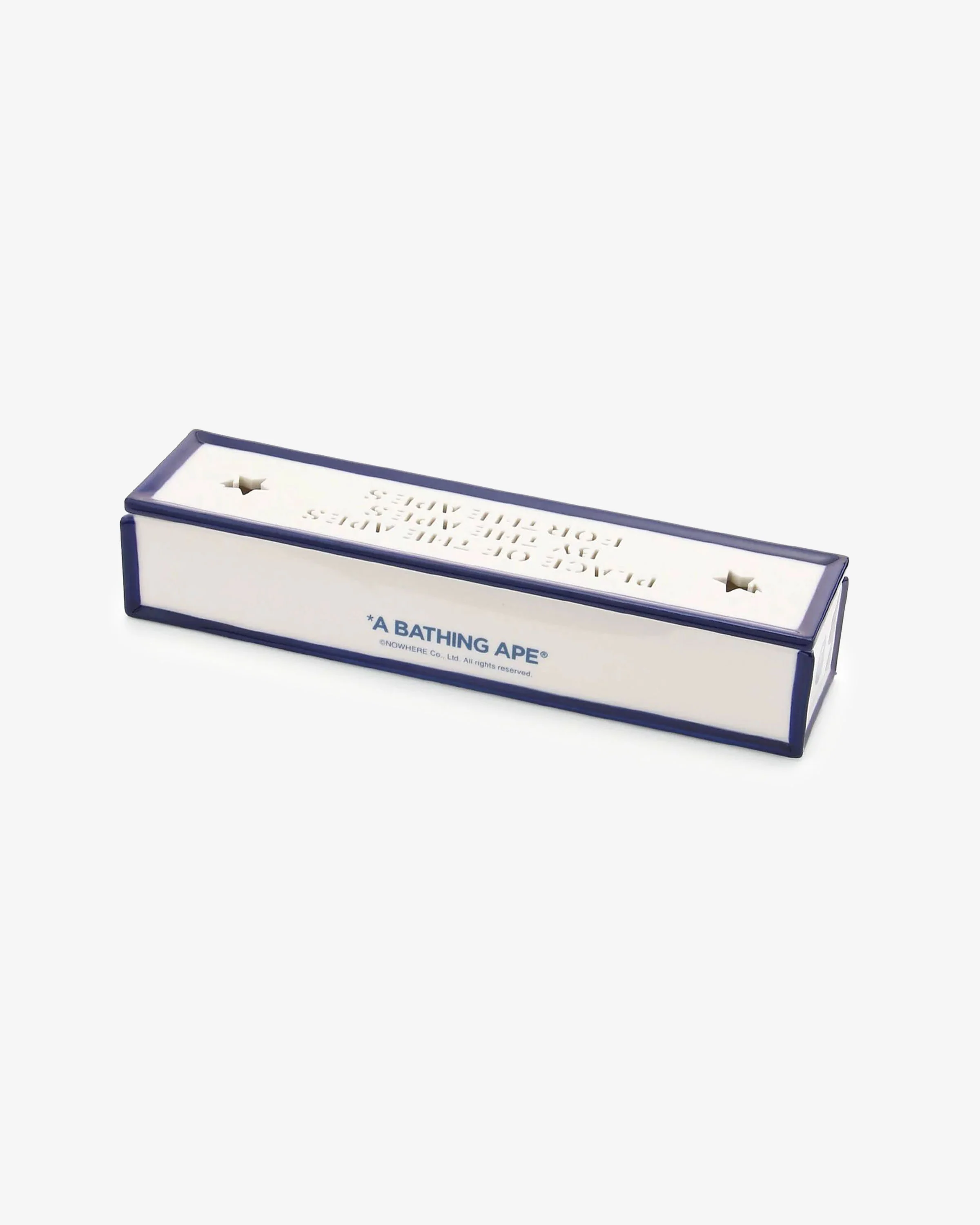 BAPE NOWHERE SIGNBOARD INCENSE CHAMBER - WHITE