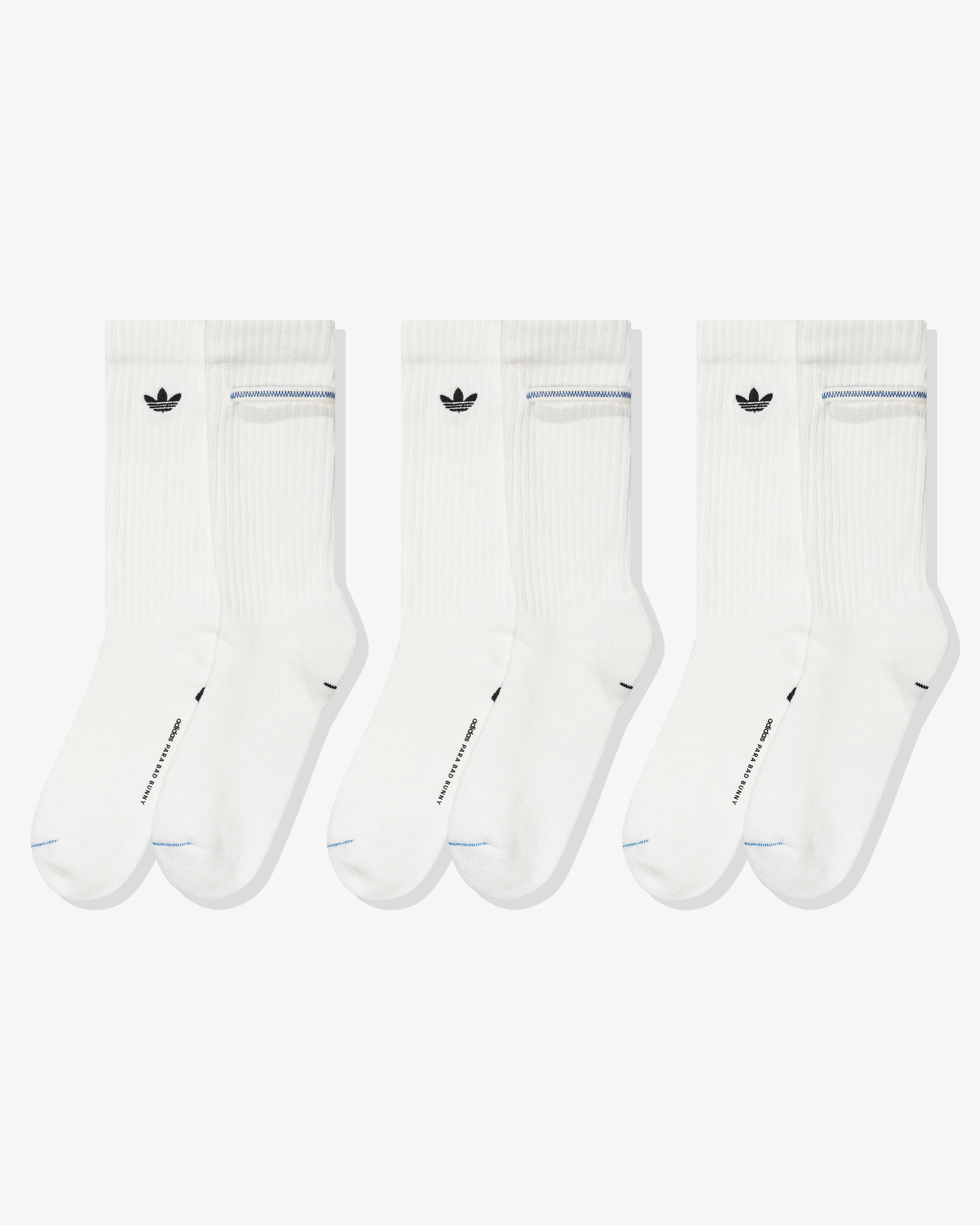 ADIDAS X BAD BUNNY SOCK 3 PACK - CWHITE