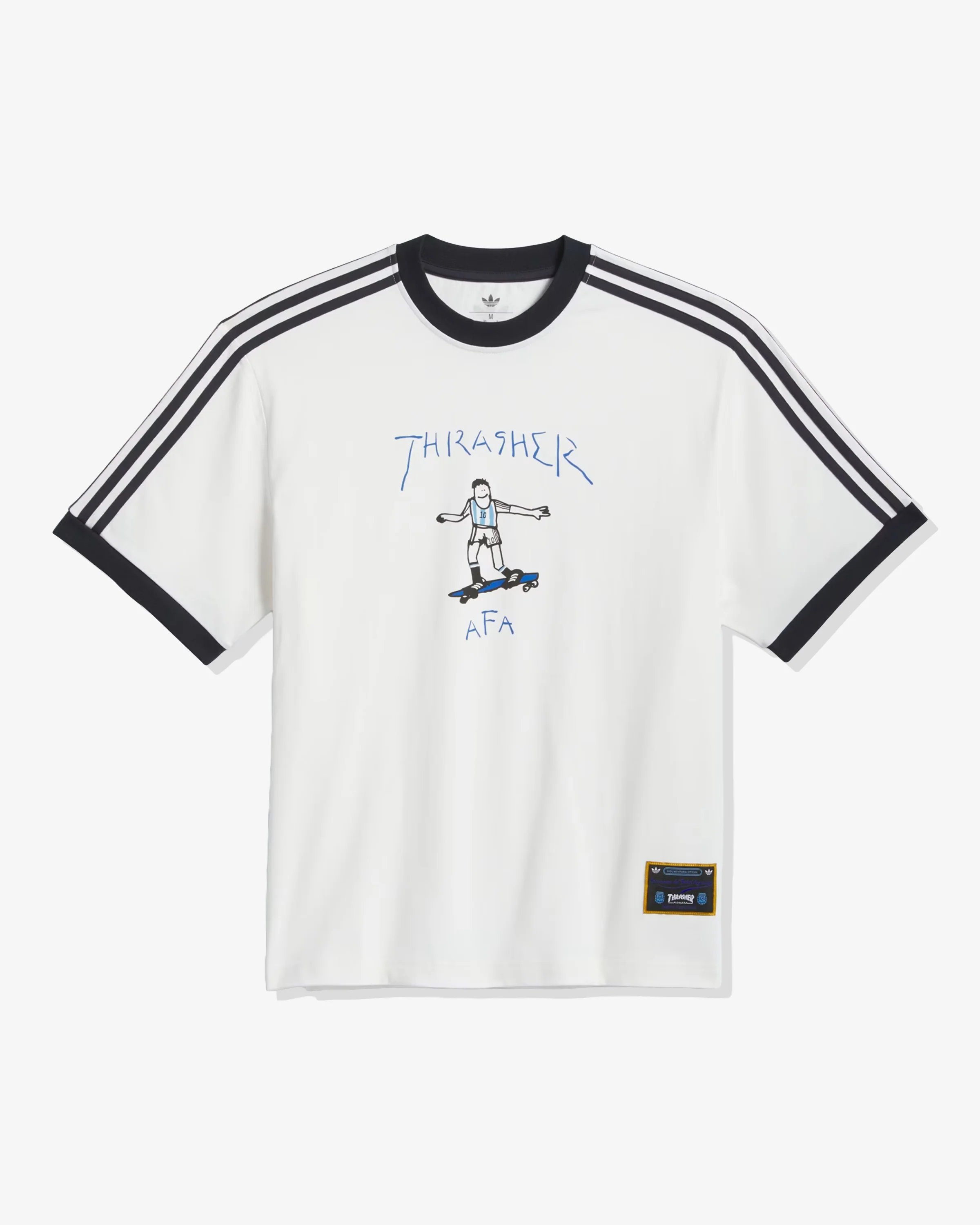 ADIDAS X THRASHER TEE - CORE WHITE