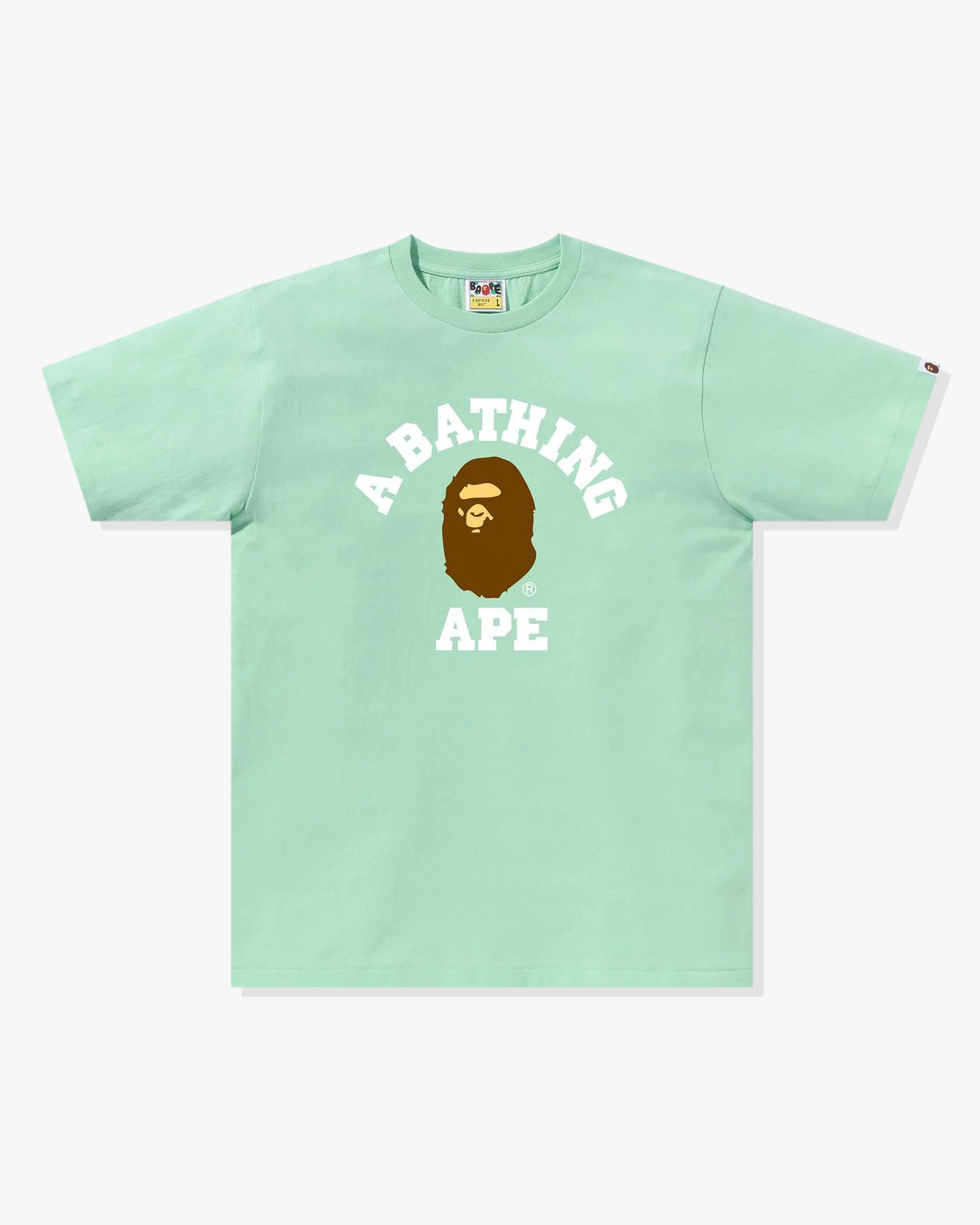BAPE COLLEGE TEE - GREEN