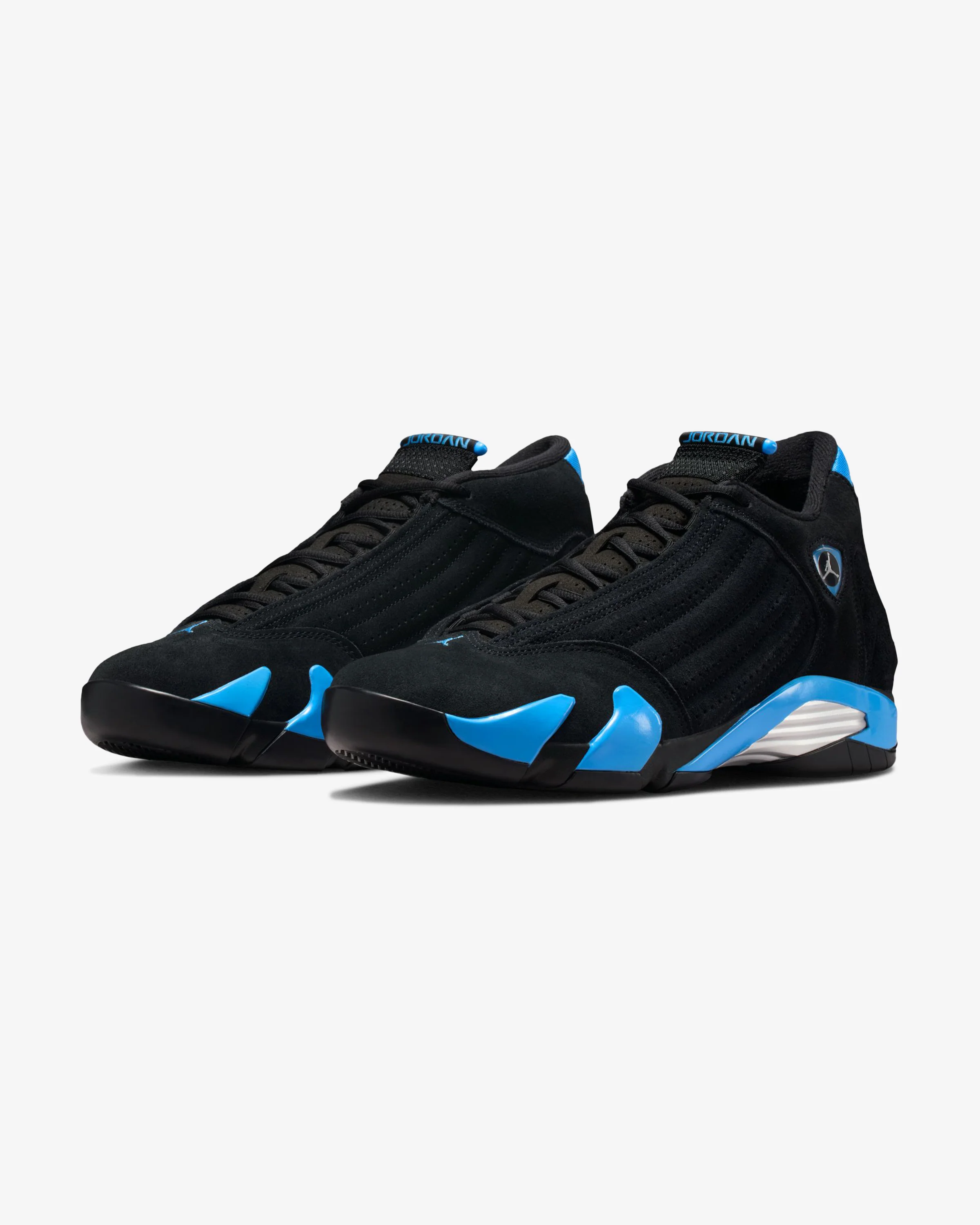 JORDAN AJ 14 RETRO - BLACK/ WHITE/ UNIVERSITY BLUE