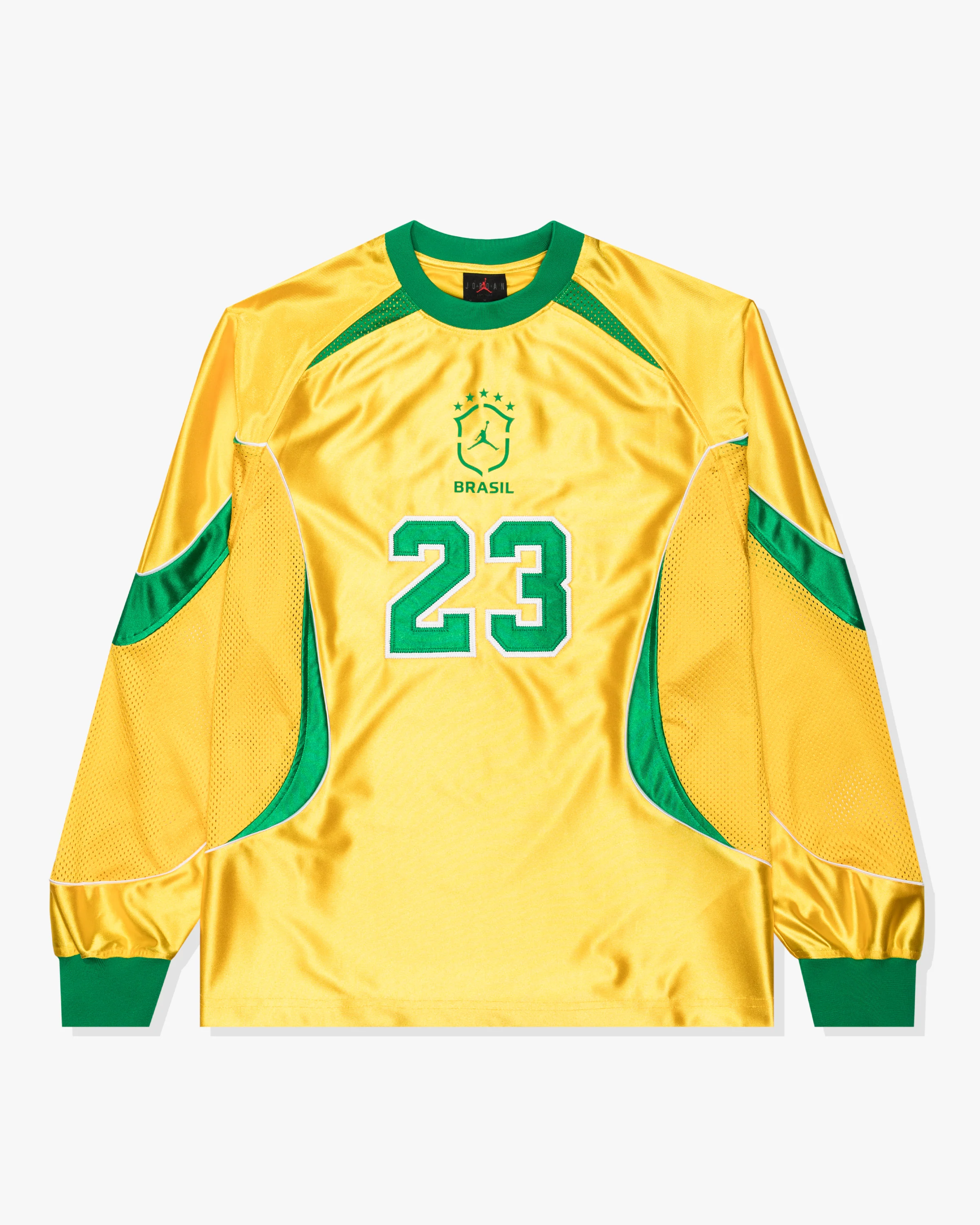 JORDAN GOALIE TOP - VARSITY MAIZE/LUCKY GREEN