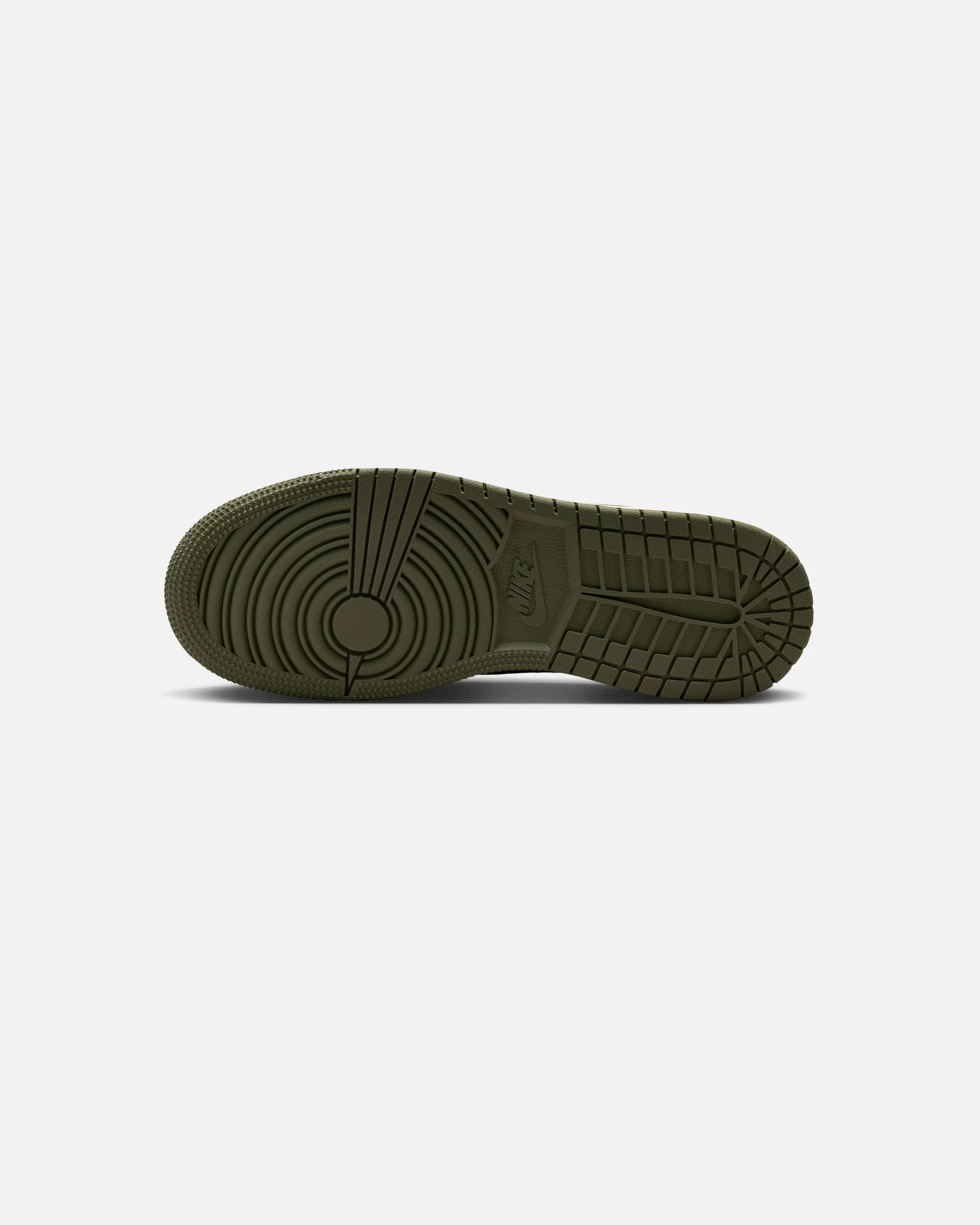 JORDAN GS AJ 1 RETRO LOW - MEDIUM OLIVE/ BLACK