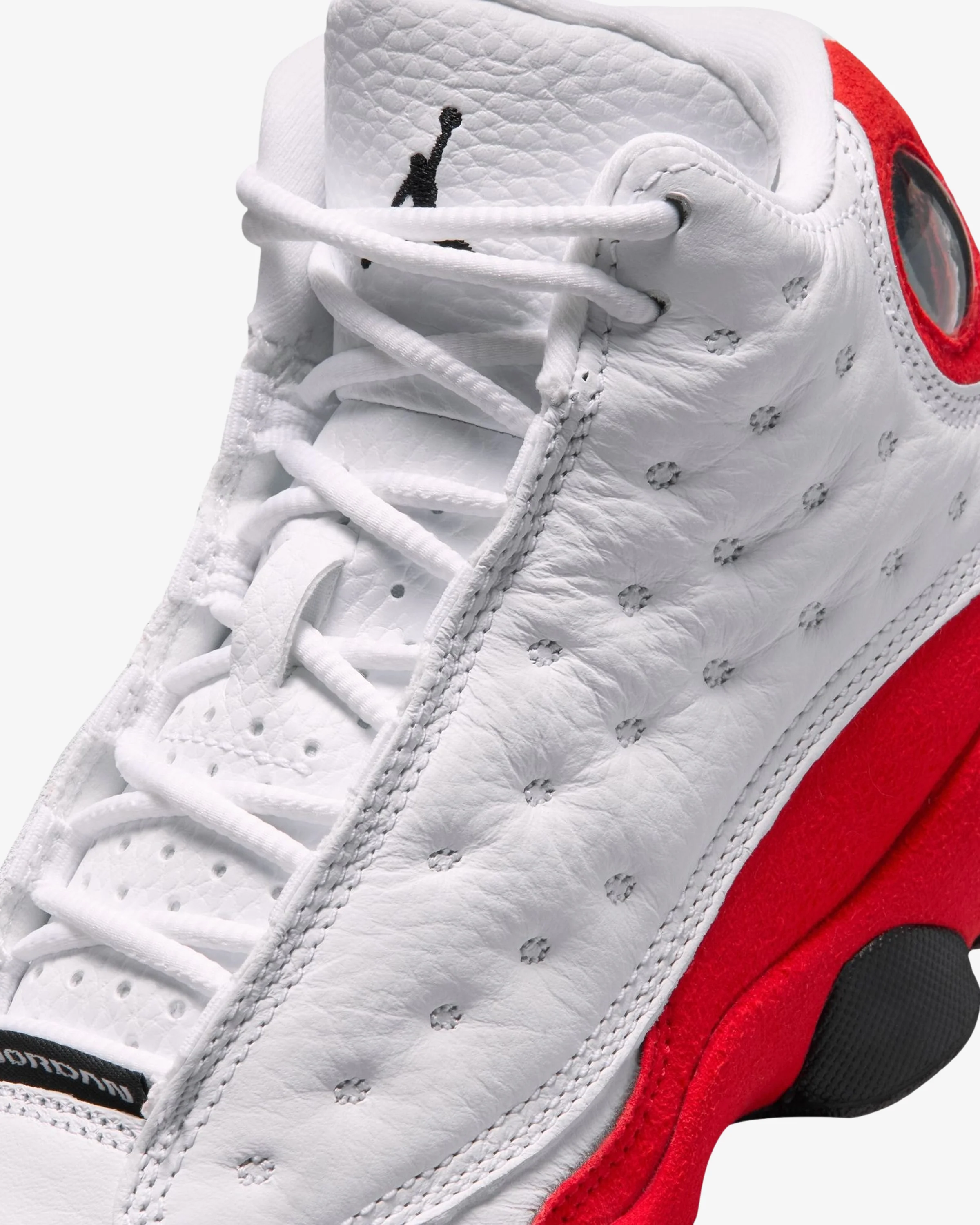 JORDAN GS AJ 13 RETRO - WHITE/BLACK/ TRUE RED
