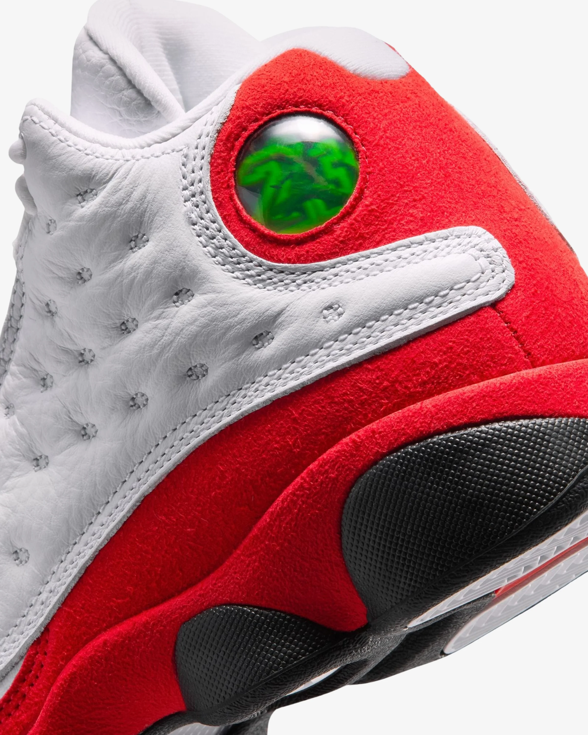 JORDAN GS AJ 13 RETRO - WHITE/BLACK/ TRUE RED