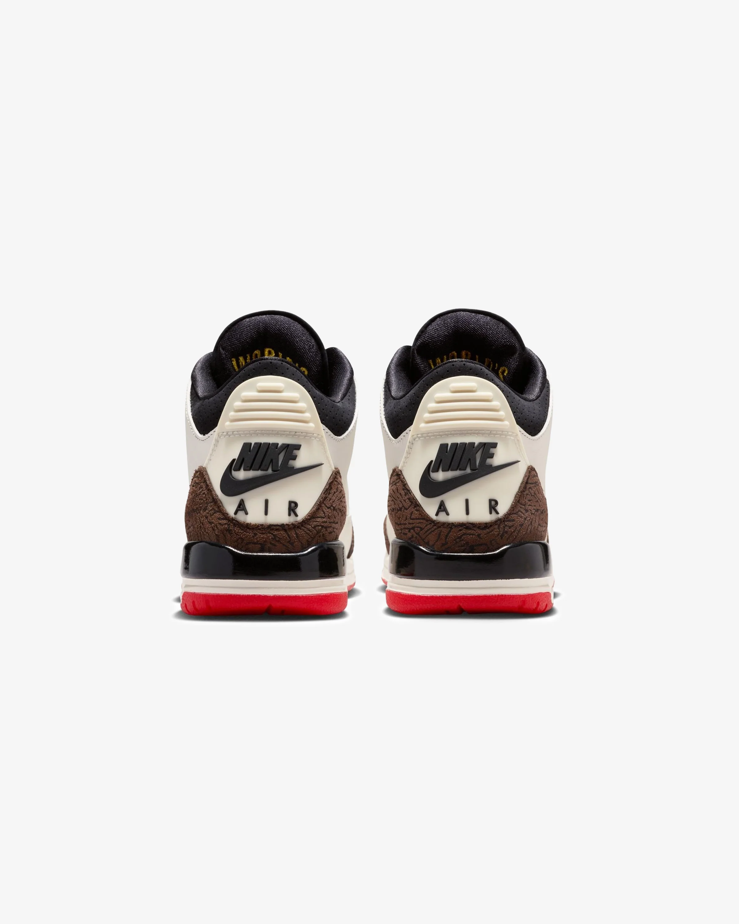 JORDAN GS AJ 3 RETRO - SAIL / BLACK / UNIVERSITY RED / PALE IVORY