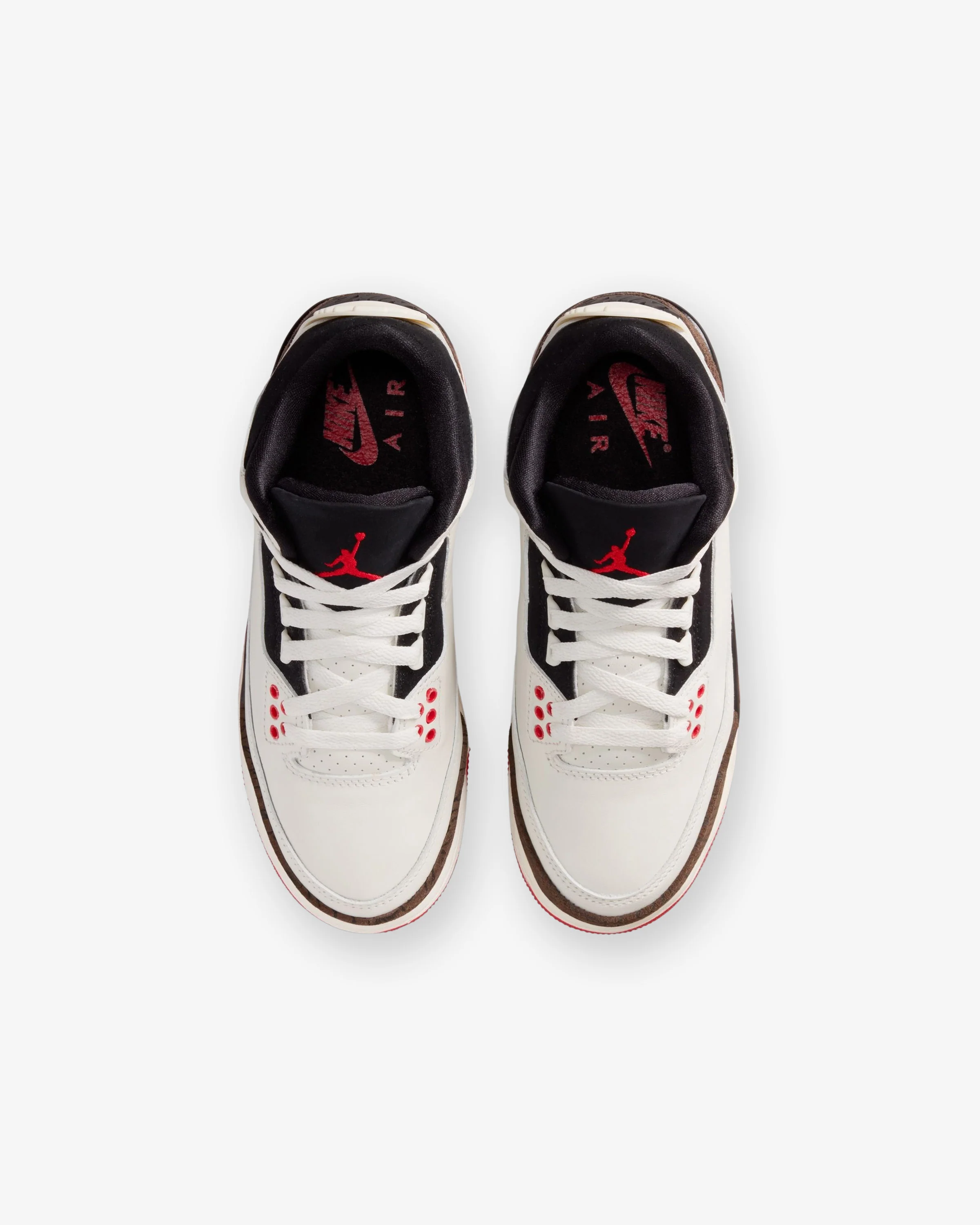 JORDAN GS AJ 3 RETRO - SAIL / BLACK / UNIVERSITY RED / PALE IVORY