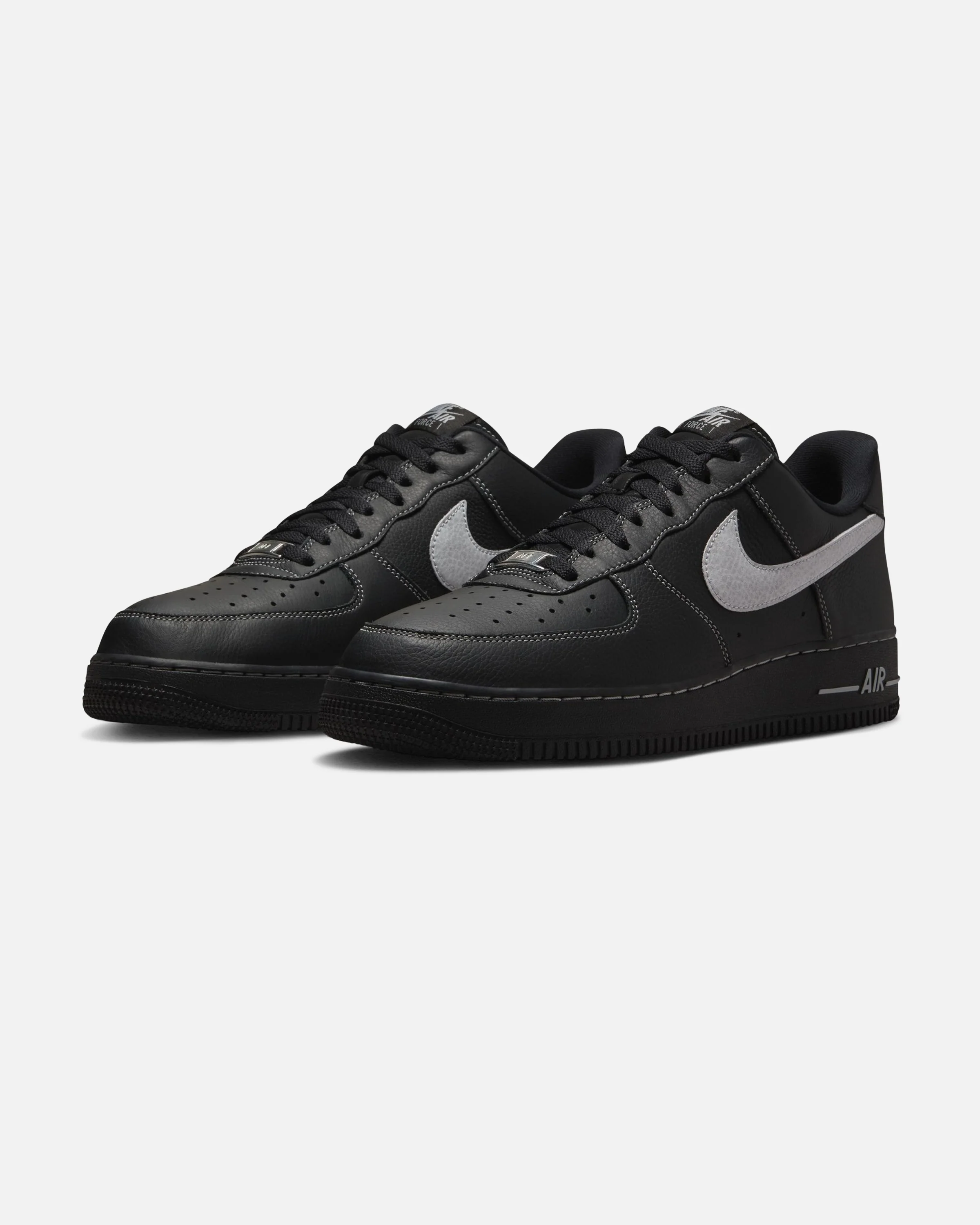 NIKE AIR FORCE 1 '07 LV8 - BLACK/ WOLFGREY