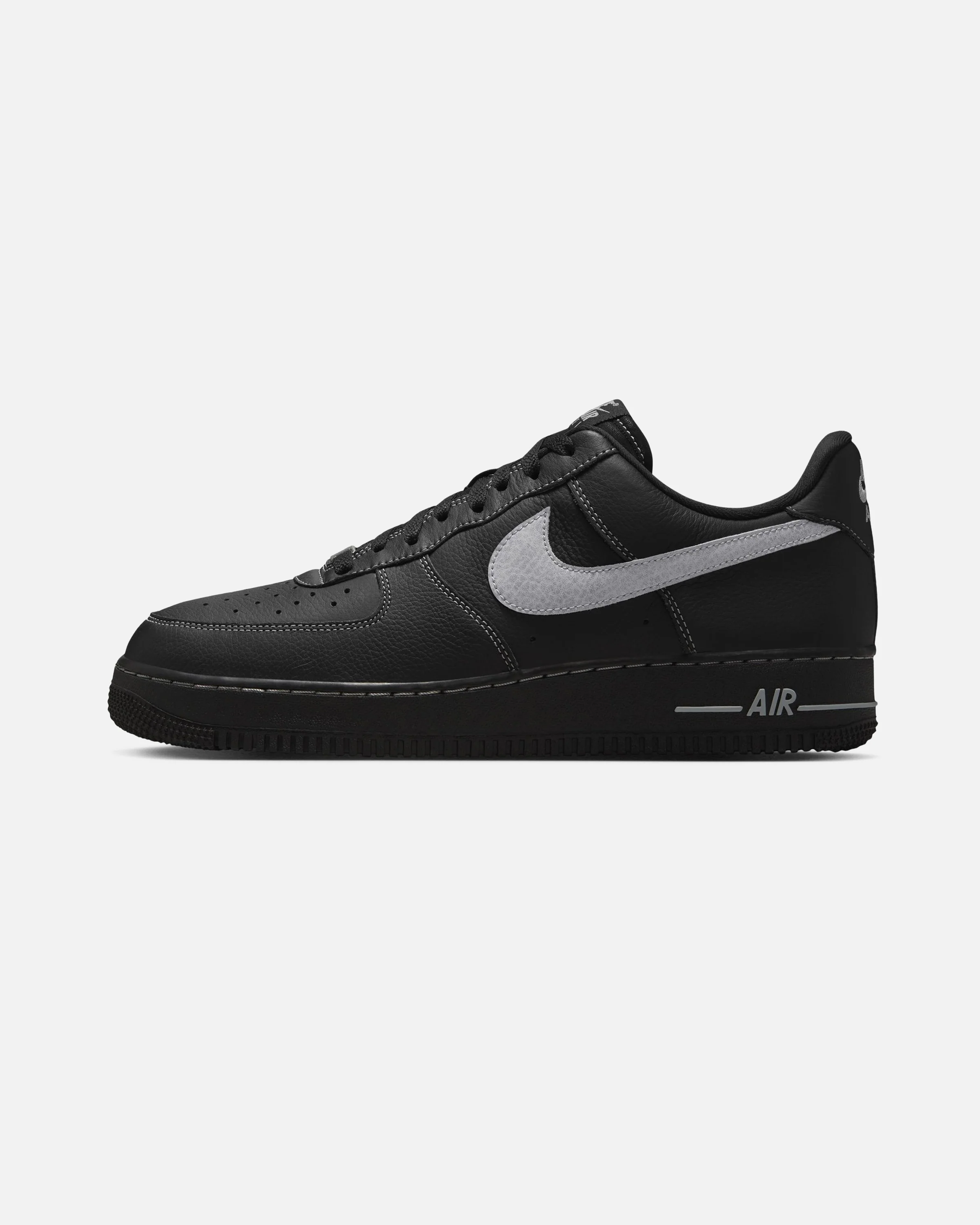 NIKE AIR FORCE 1 '07 LV8 - BLACK/ WOLFGREY