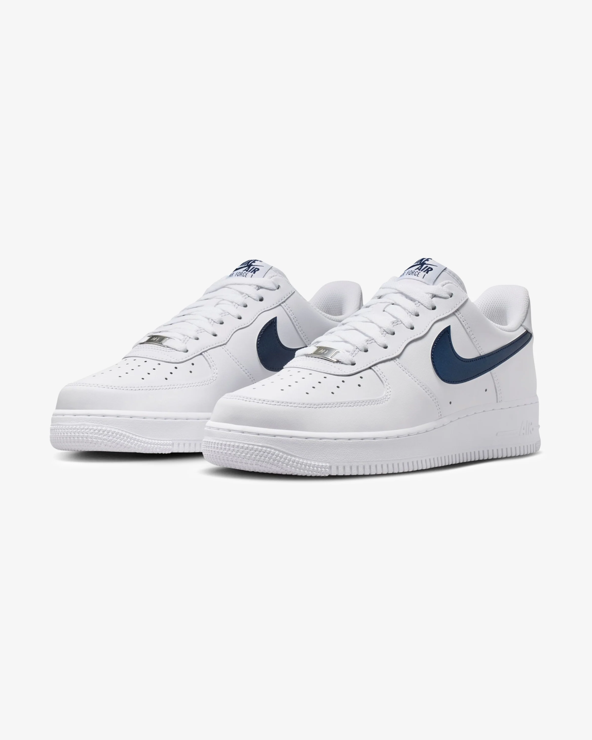NIKE AIR FORCE 1 '07 LV8 - WHITE/ MIDNIGHT NAVY