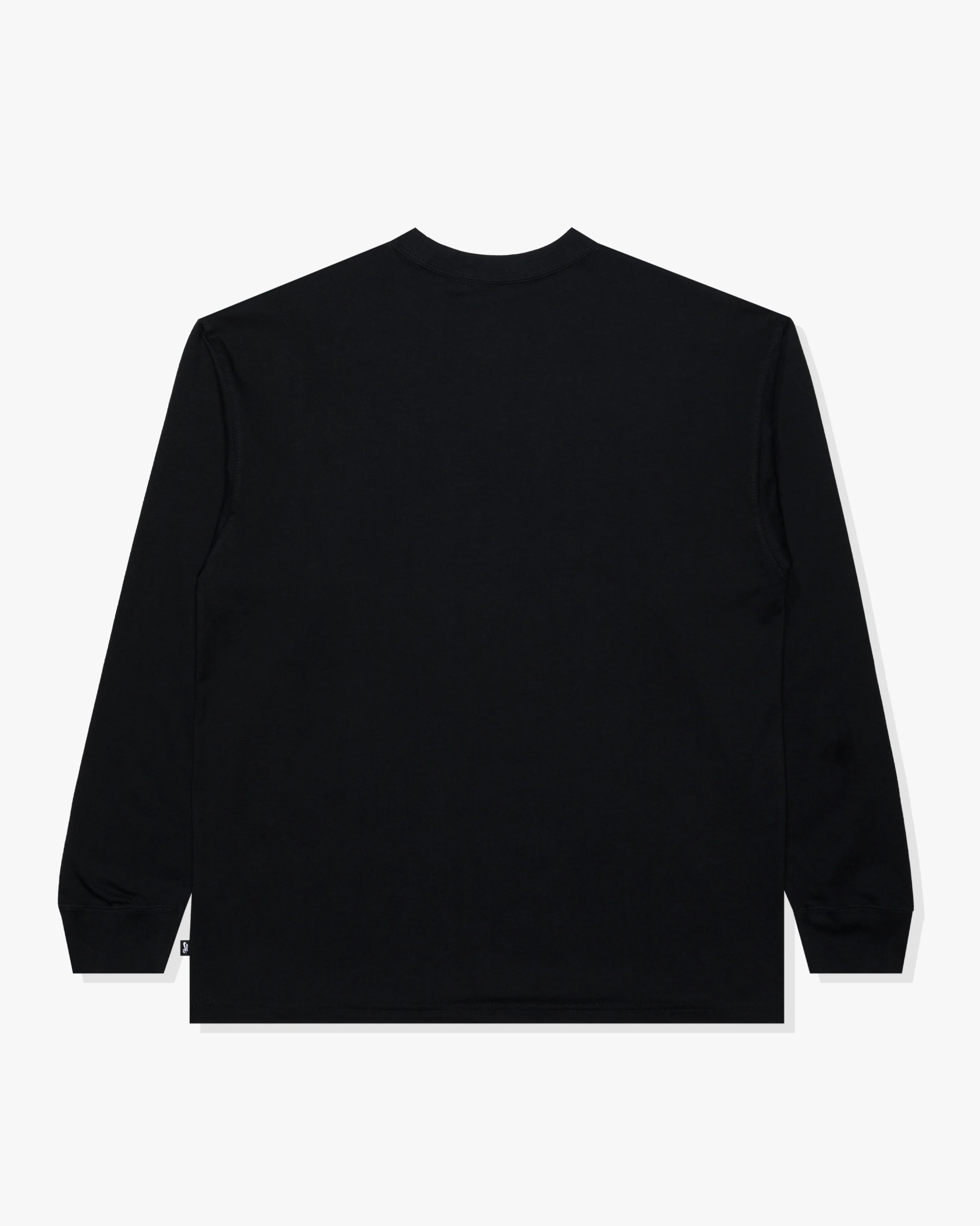 NIKE SB L/S TEE- BLACK/SAFETY ORANGE
