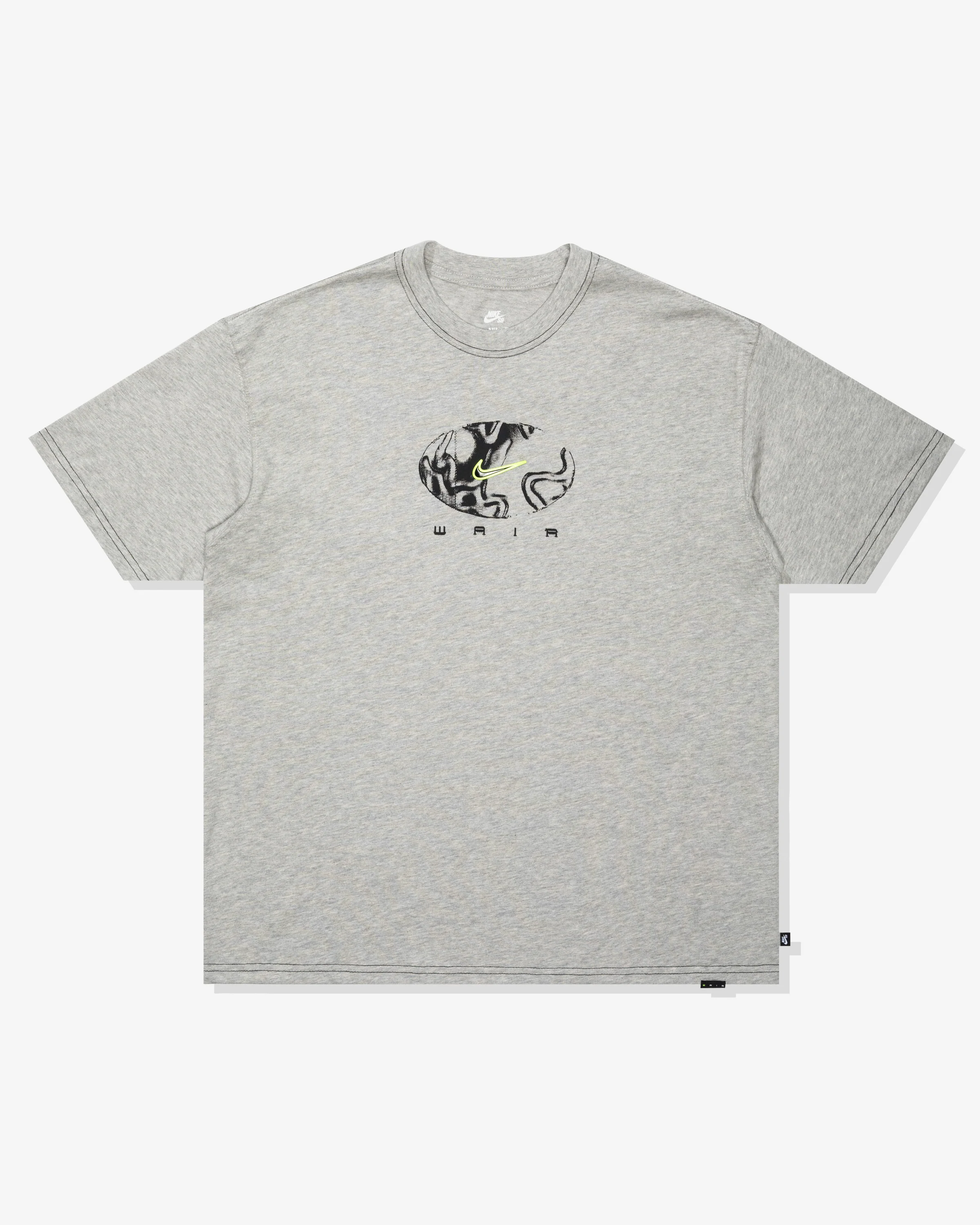 NIKE SB SKATE S/S TEE - GREY HEATHER