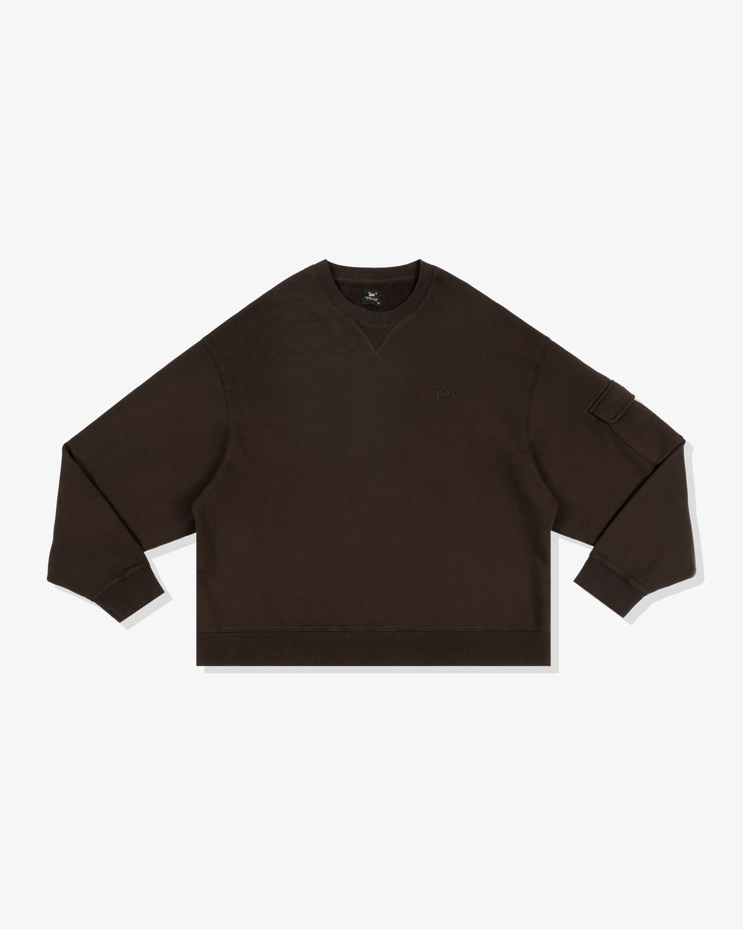 PATTA BASIC PIGMENT DYE POCKET CREWNECK - DELICIOSO
