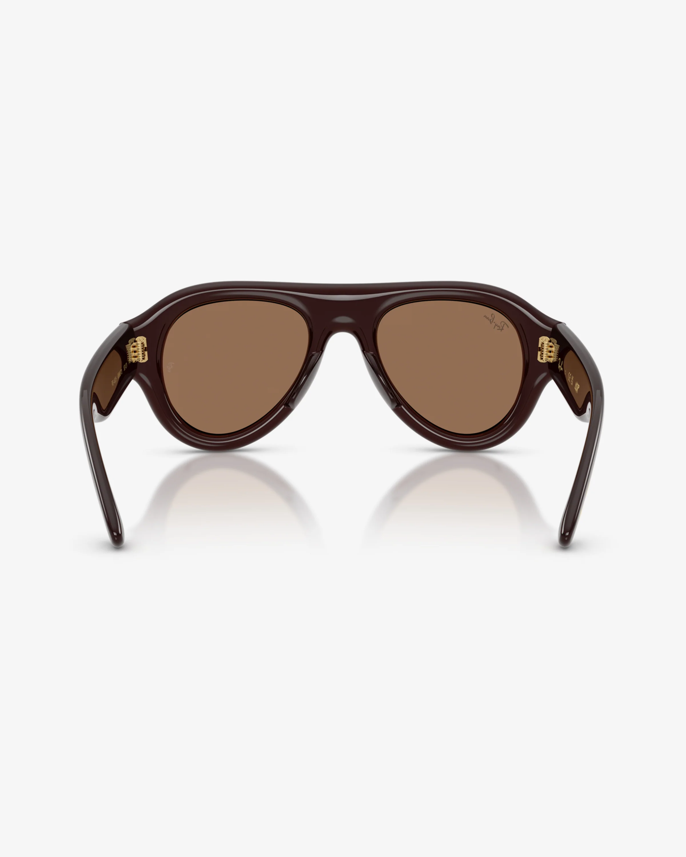 RAY-BAN X A$AP ROCKY AVIATOR PUFFER - TRANSPARENT BROWN
