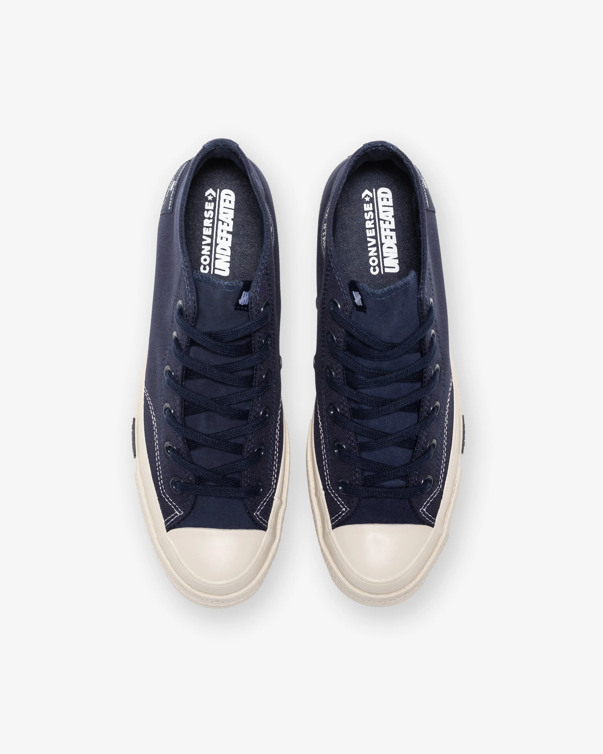 CONVERSE X UNDEFEATED CHUCK 70 MID - BLACKIRIS/ PARCHMENT