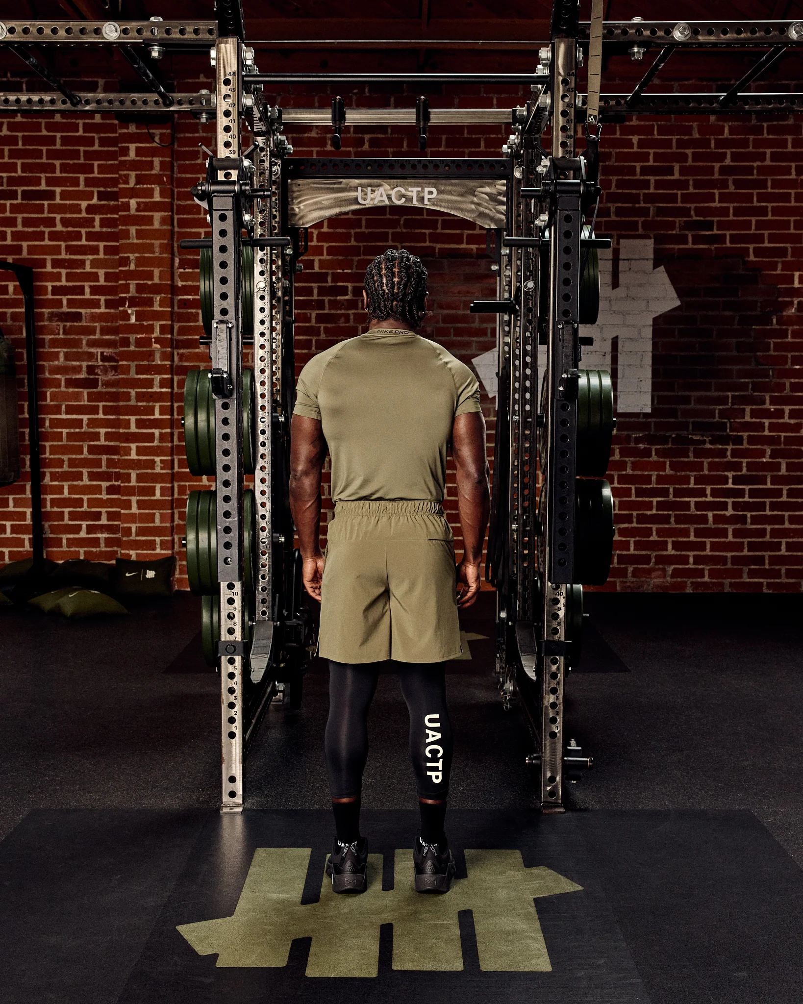 UACTP X NIKE NRG DF 3QT TIGHT - BLACK