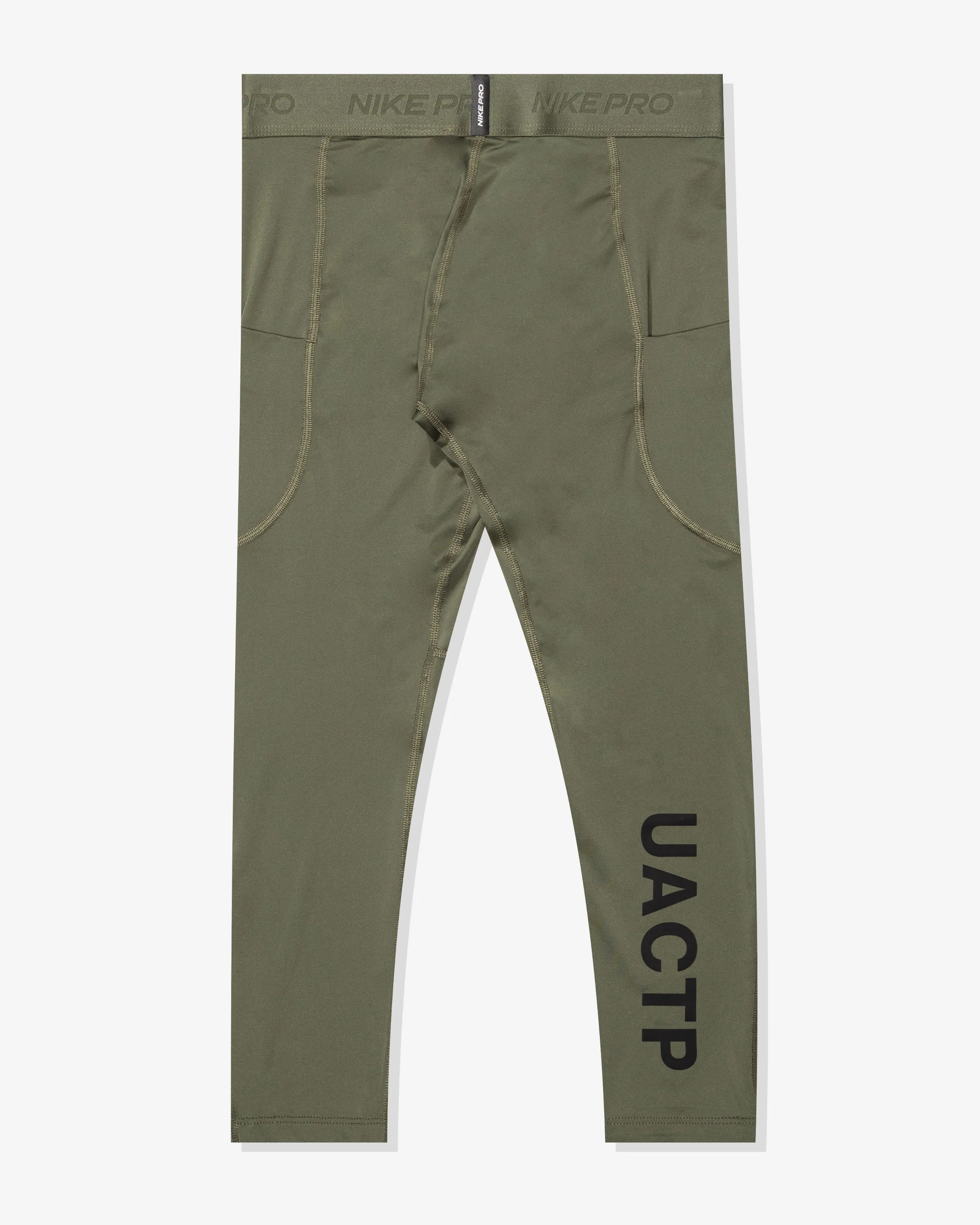 UACTP X NIKE NRG DF 3QT TIGHT - MEDIUM OLIVE