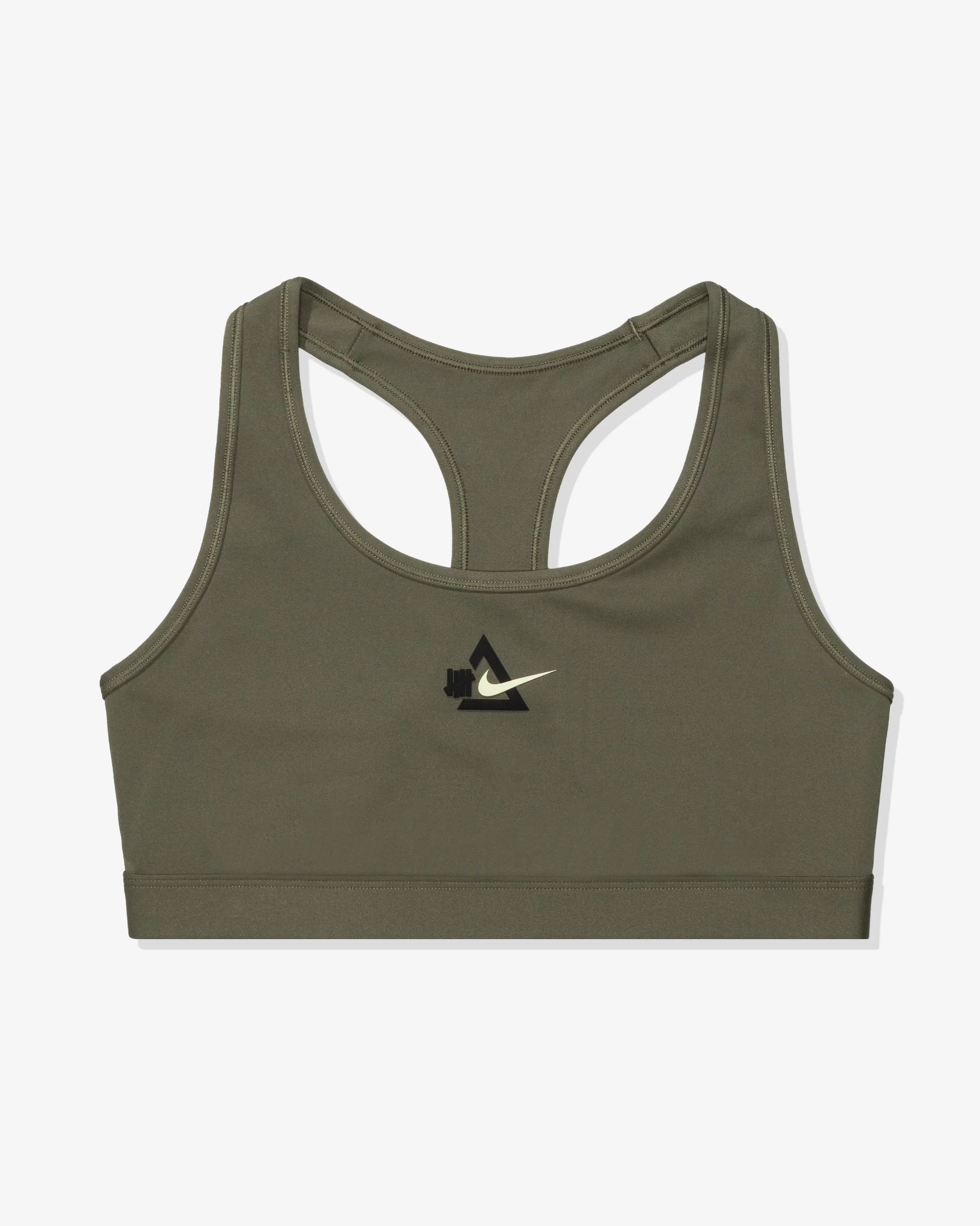 UACTP X NIKE WMNS NRG MED SPT UNPAD BRA - MEDIUM OLIVE