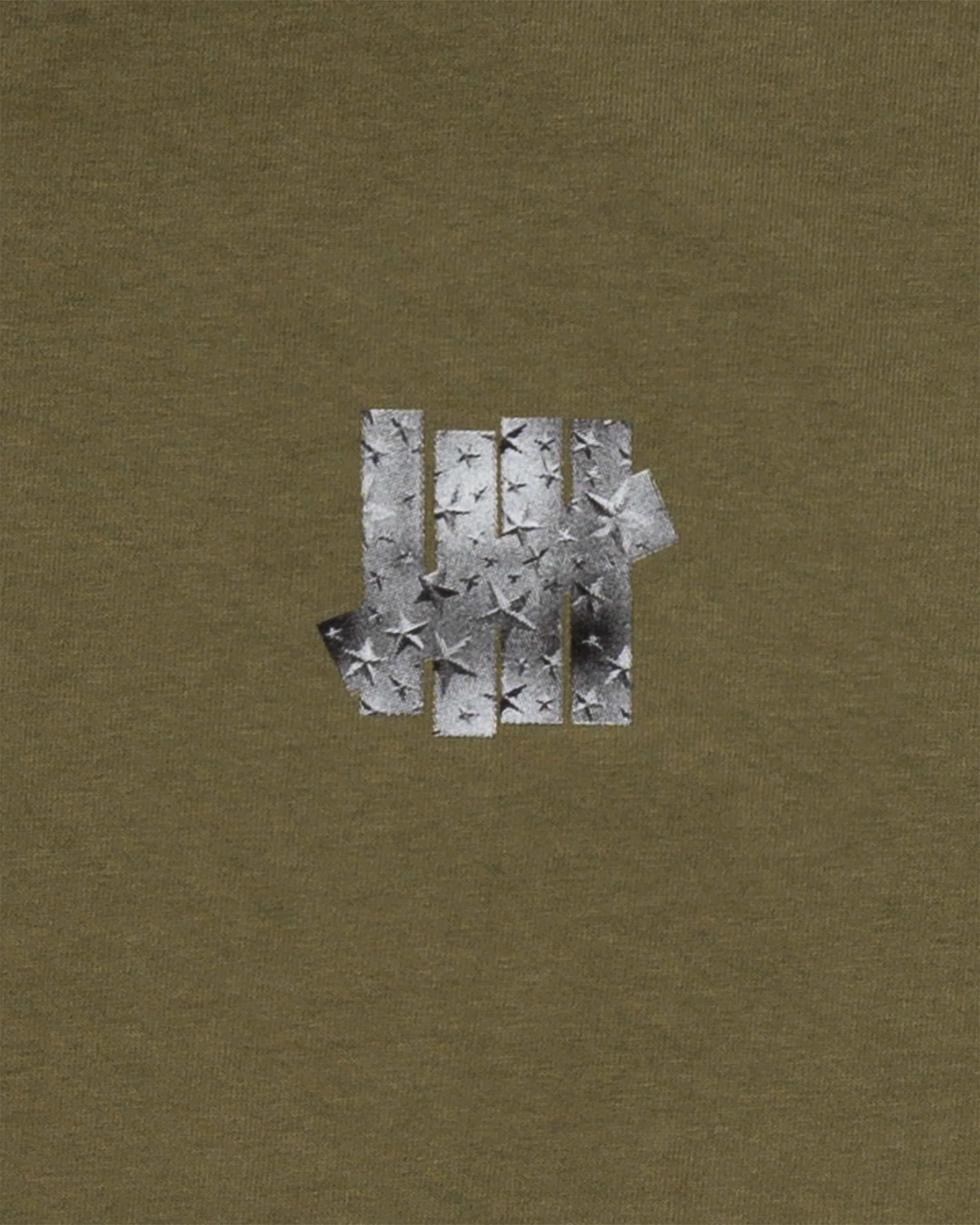 UNDEFEATED FOIL PHOTO ICON S/S TEE - OLIVE