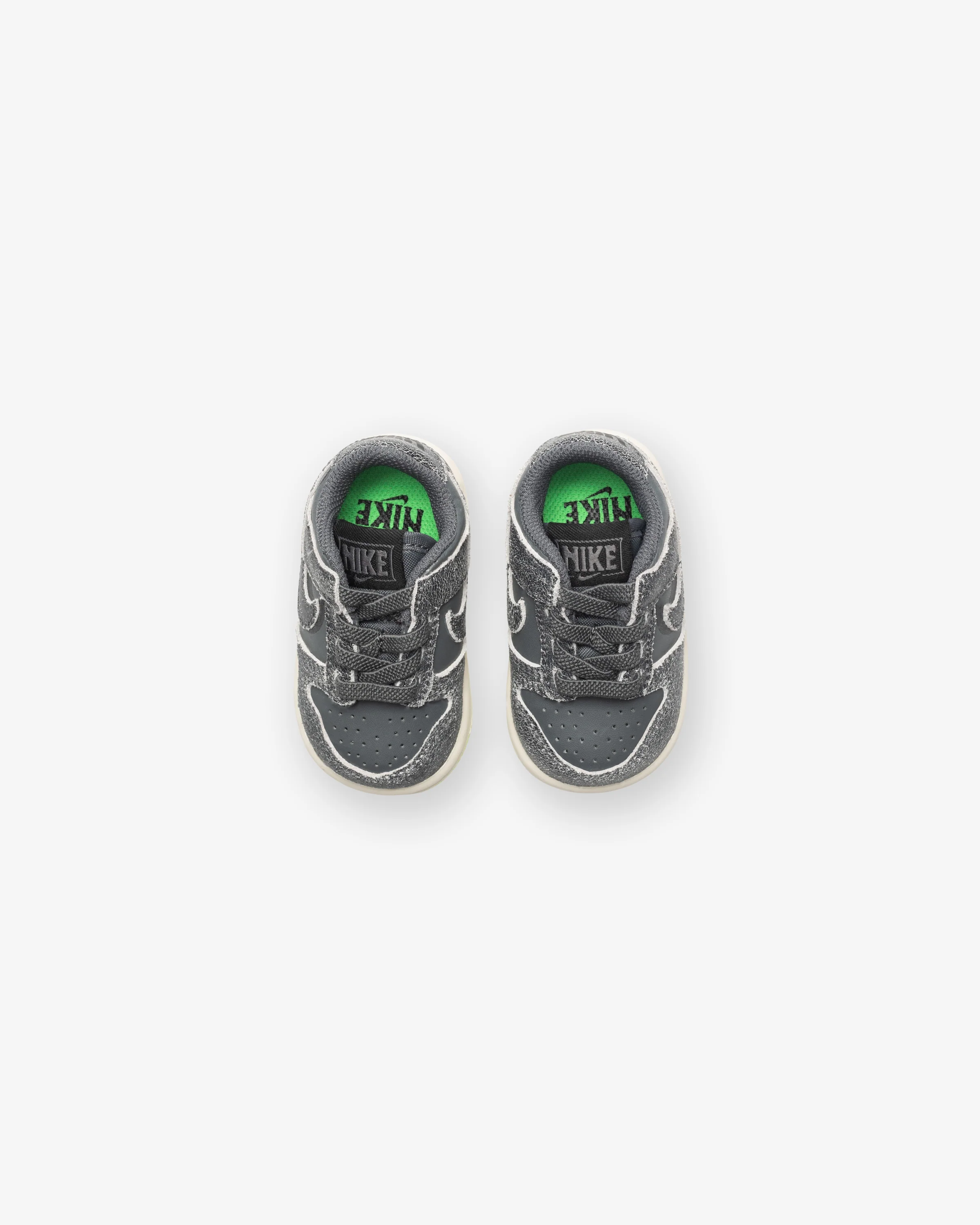 NIKE TD DUNK LOW SE - IRONGREY/ PHANTOM/ GHOSTGREEN