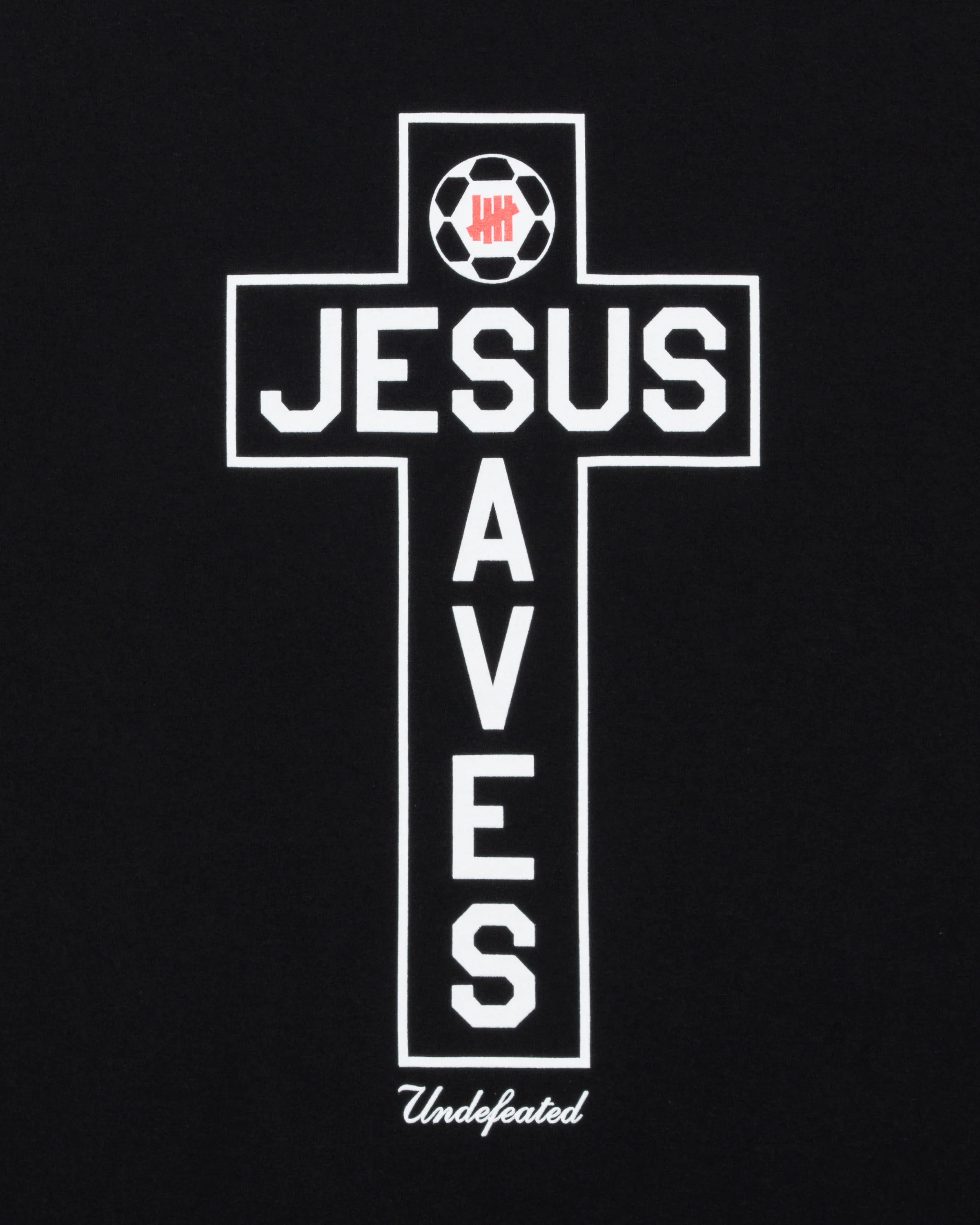 UNDEFEATED JESUS SAVES S/S TEE
