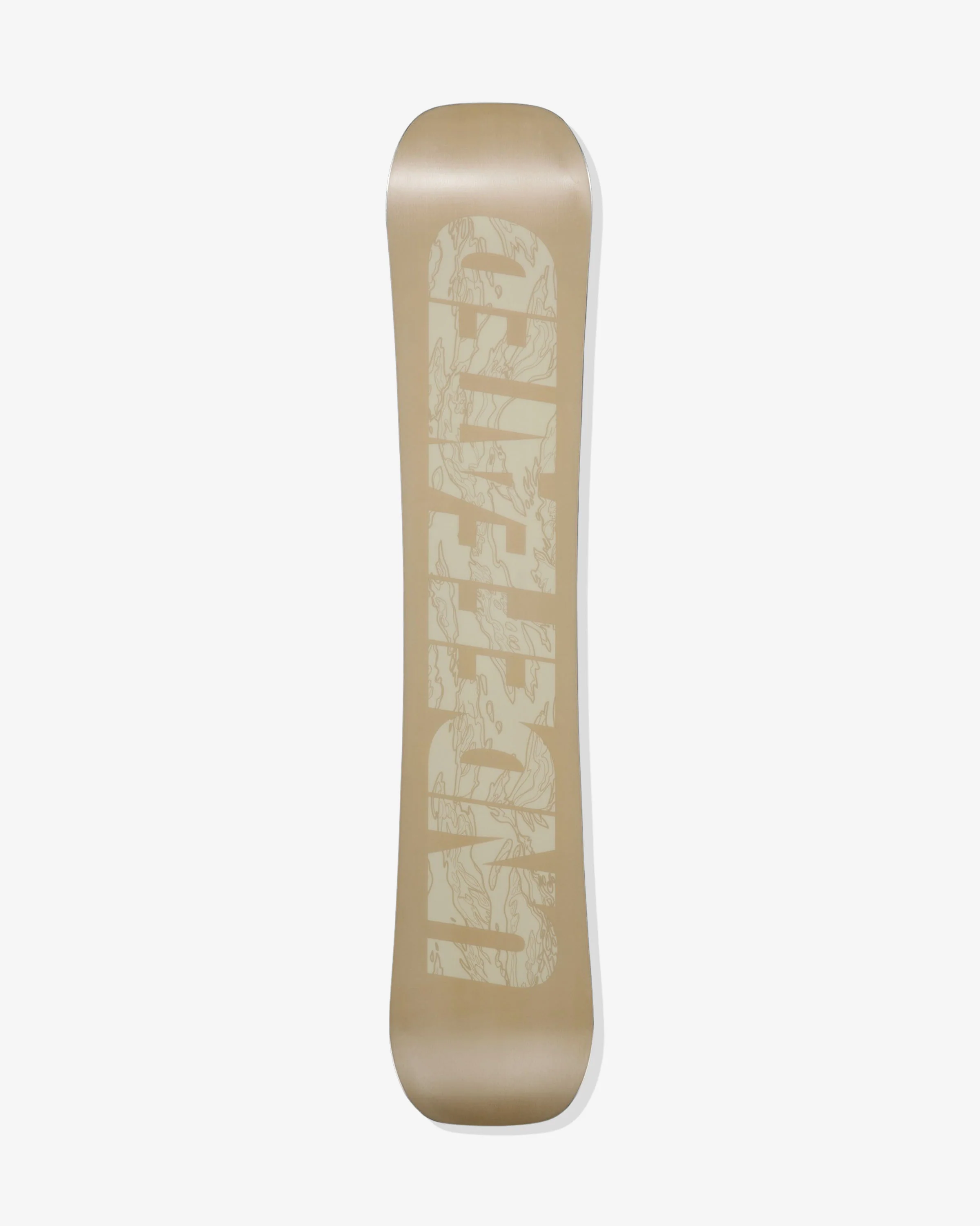 UNDEFEATED X BURTON GOOD COMPANY SNOWBOARD - LIGHT KHAKI