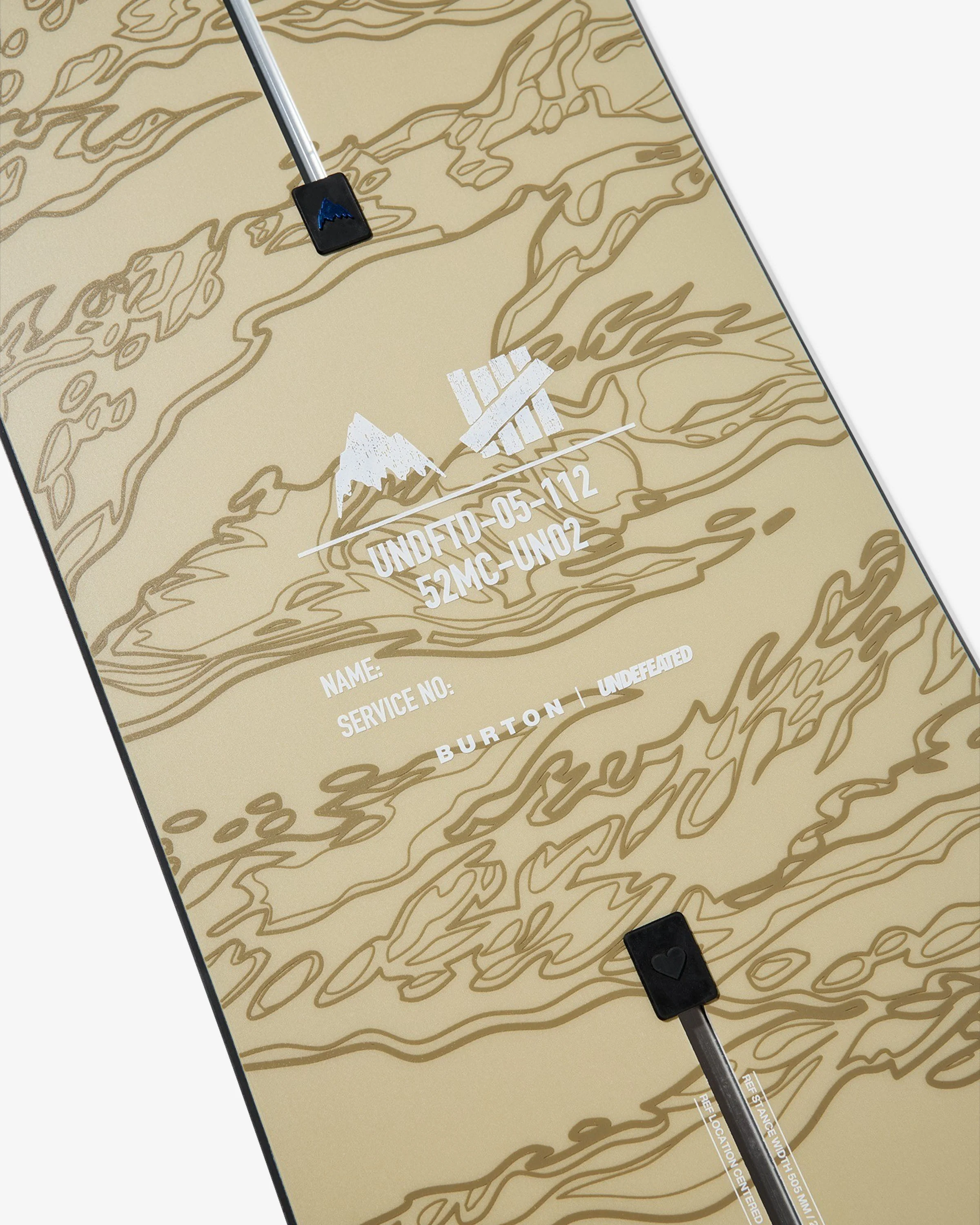 UNDEFEATED X BURTON GOOD COMPANY SNOWBOARD - LIGHT KHAKI