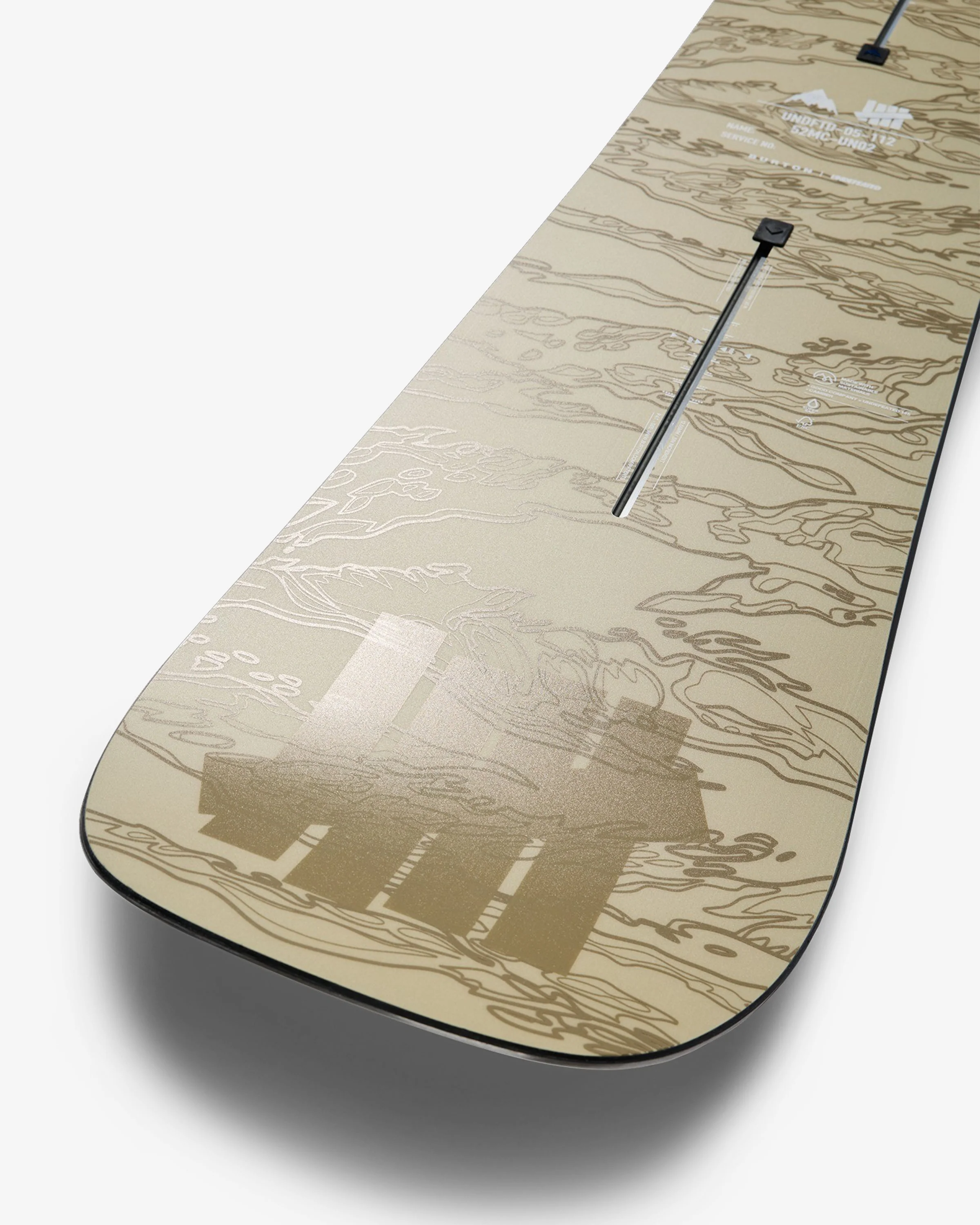 UNDEFEATED X BURTON GOOD COMPANY SNOWBOARD - LIGHT KHAKI