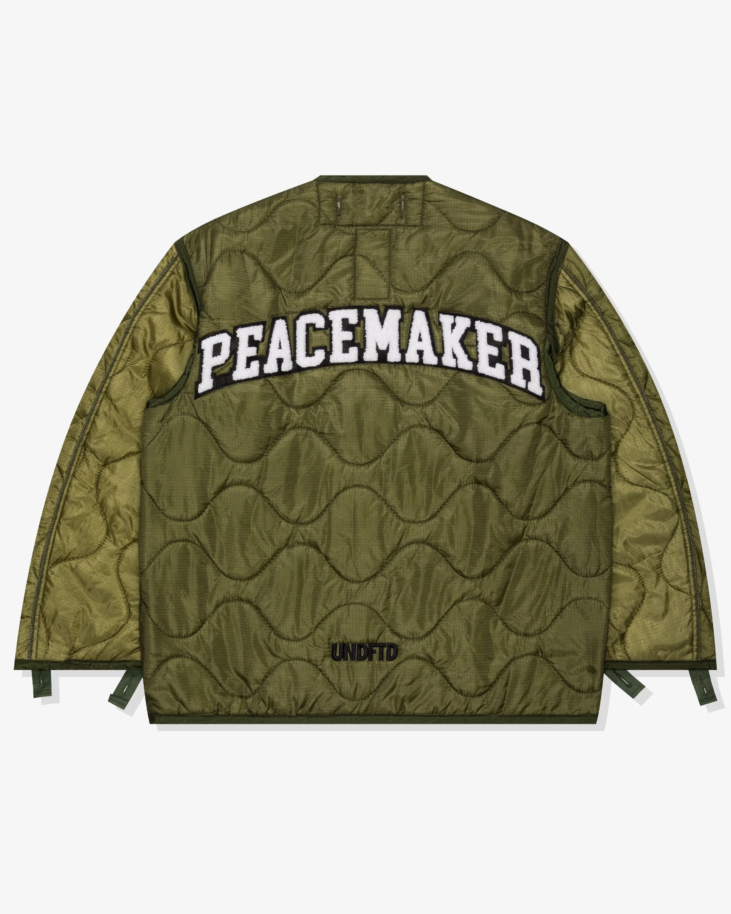 UNDEFEATED X OAMC PEACEMAKER LINER JACKET - OLIVE