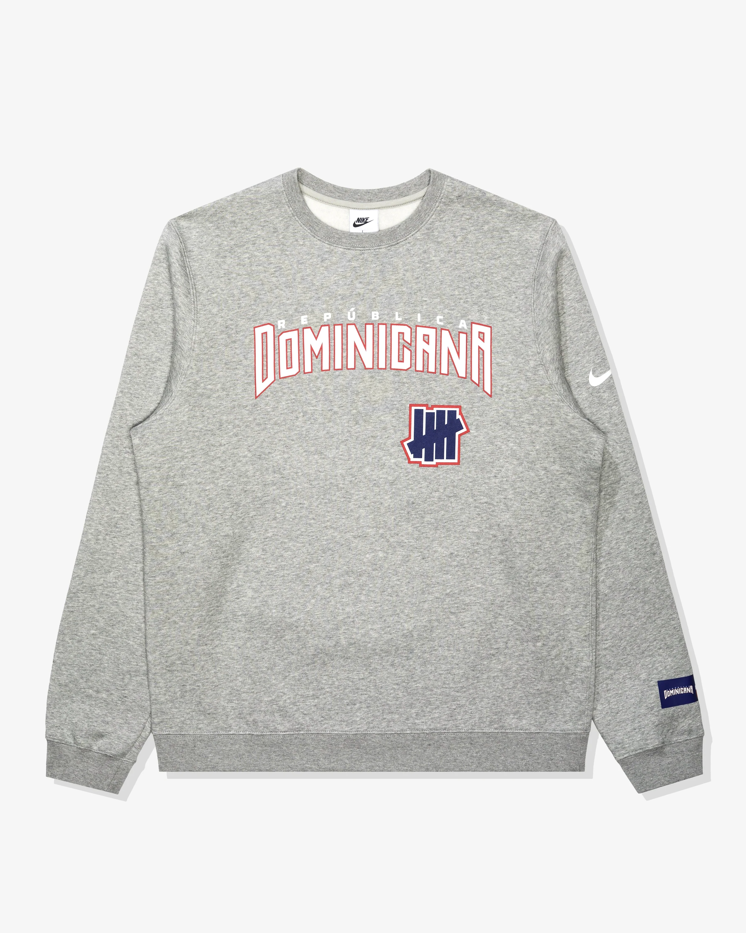 UNDEFEATED X WBC DOMINICAN REPUBLIC CREWNECK - GREY