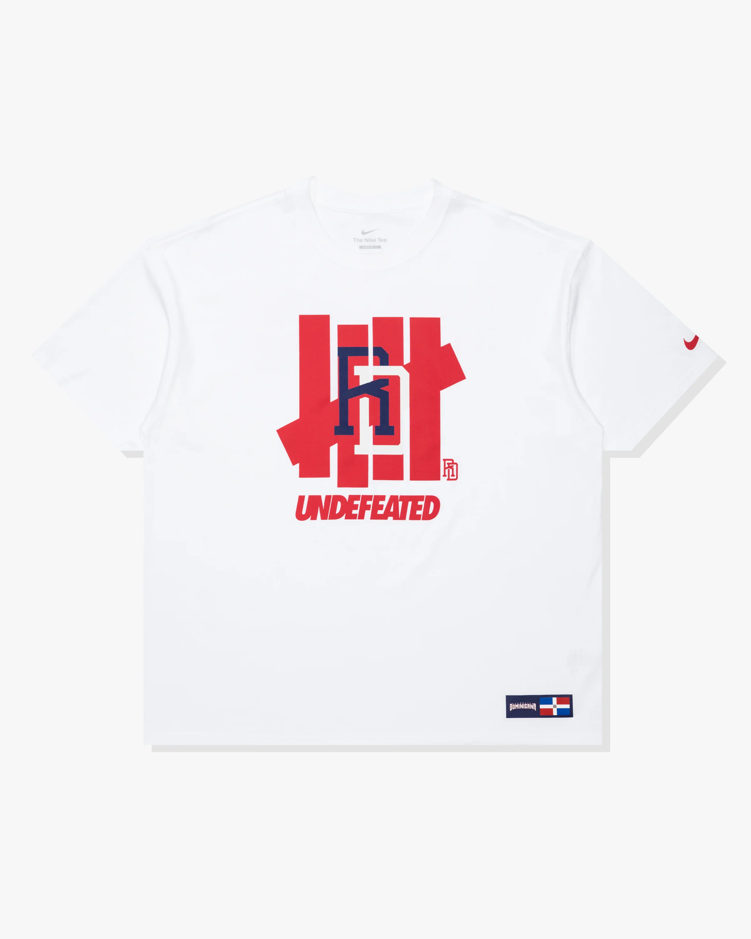 UNDEFEATED X WBC DOMINICAN REPUBLIC TEE - WHITE