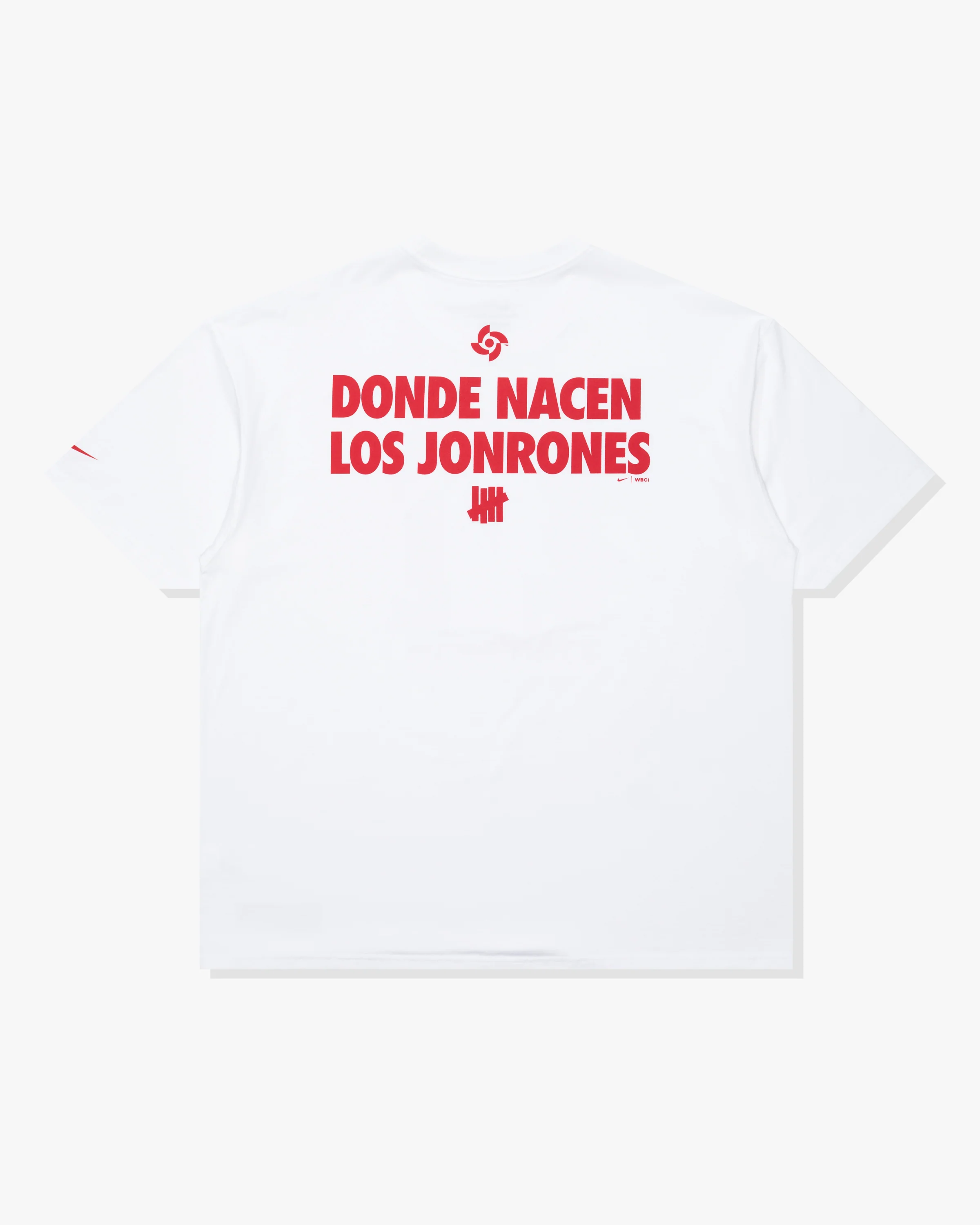 UNDEFEATED X WBC DOMINICAN REPUBLIC TEE - WHITE