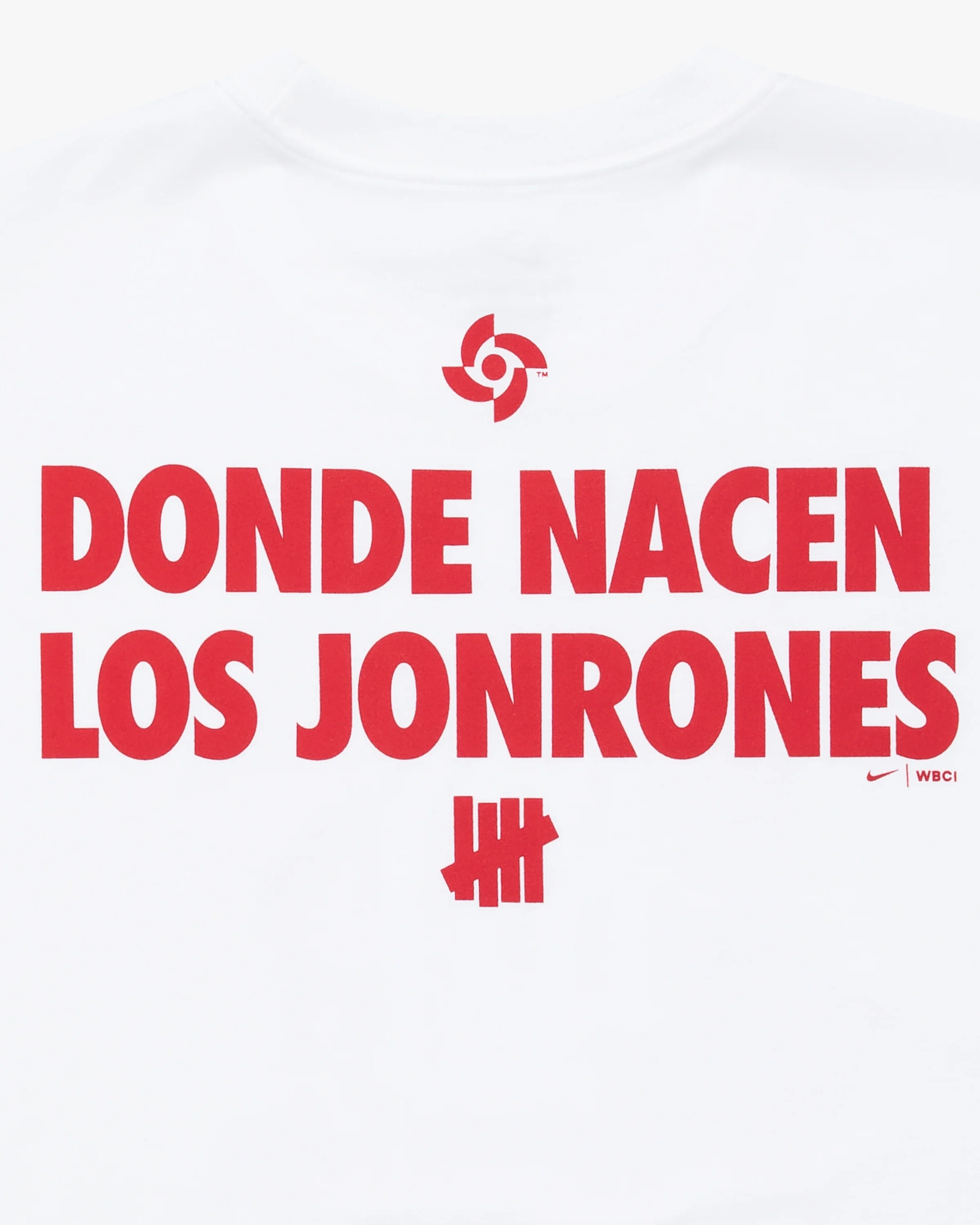 UNDEFEATED X WBC DOMINICAN REPUBLIC TEE - WHITE