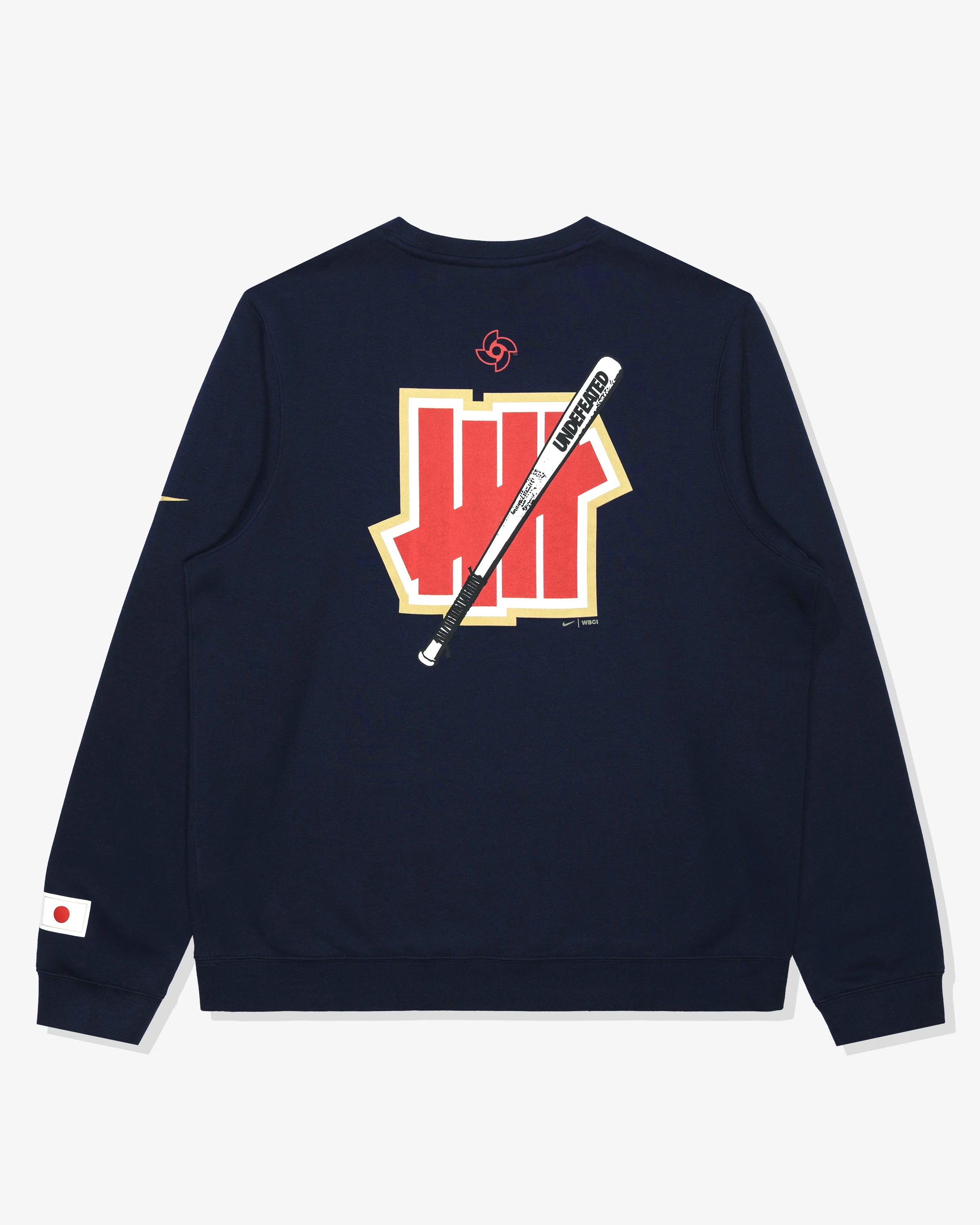 UNDEFEATED X WBC JAPAN CREWNECK - NAVY