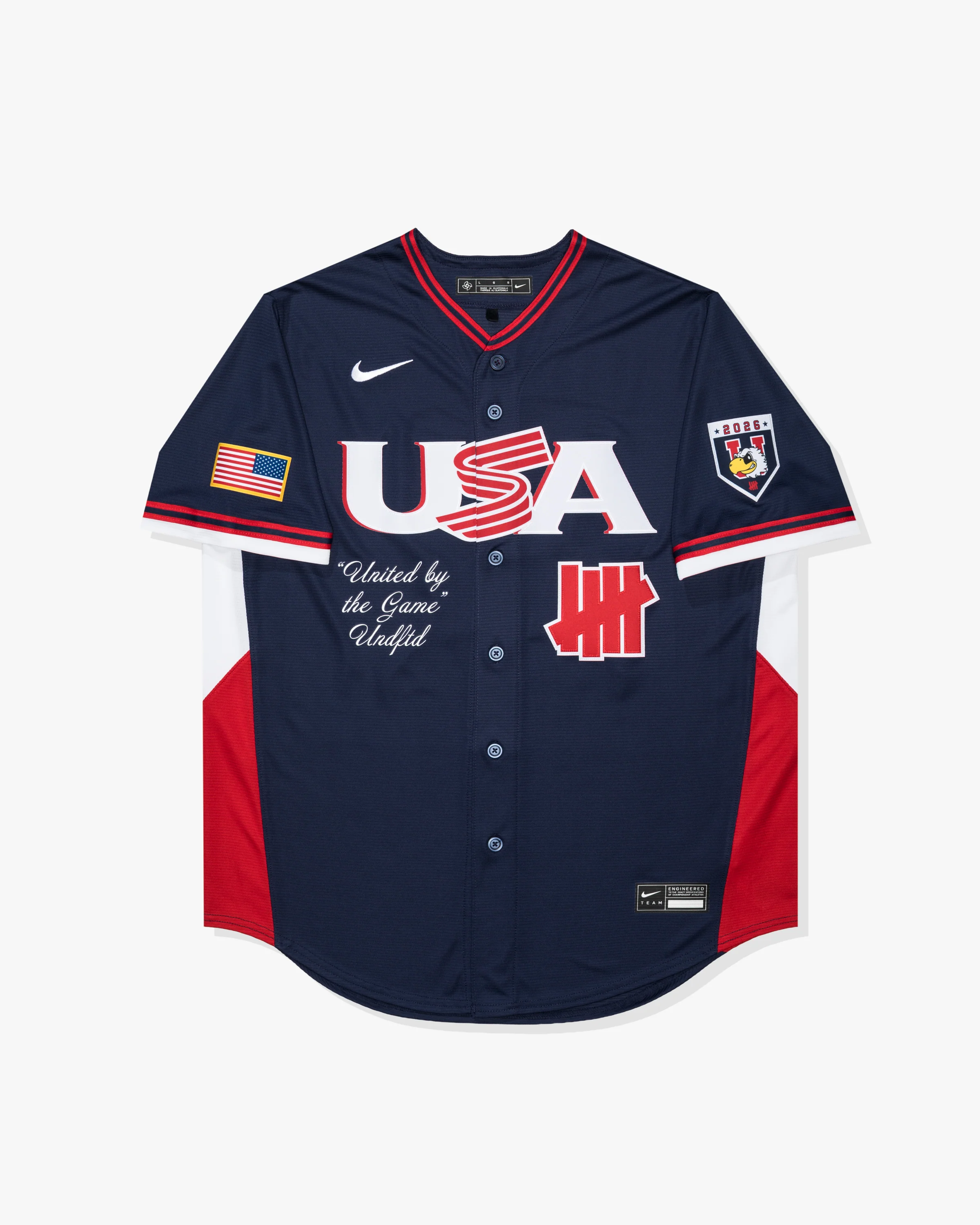 UNDEFEATED X WBC USA JERSEY - NAVY
